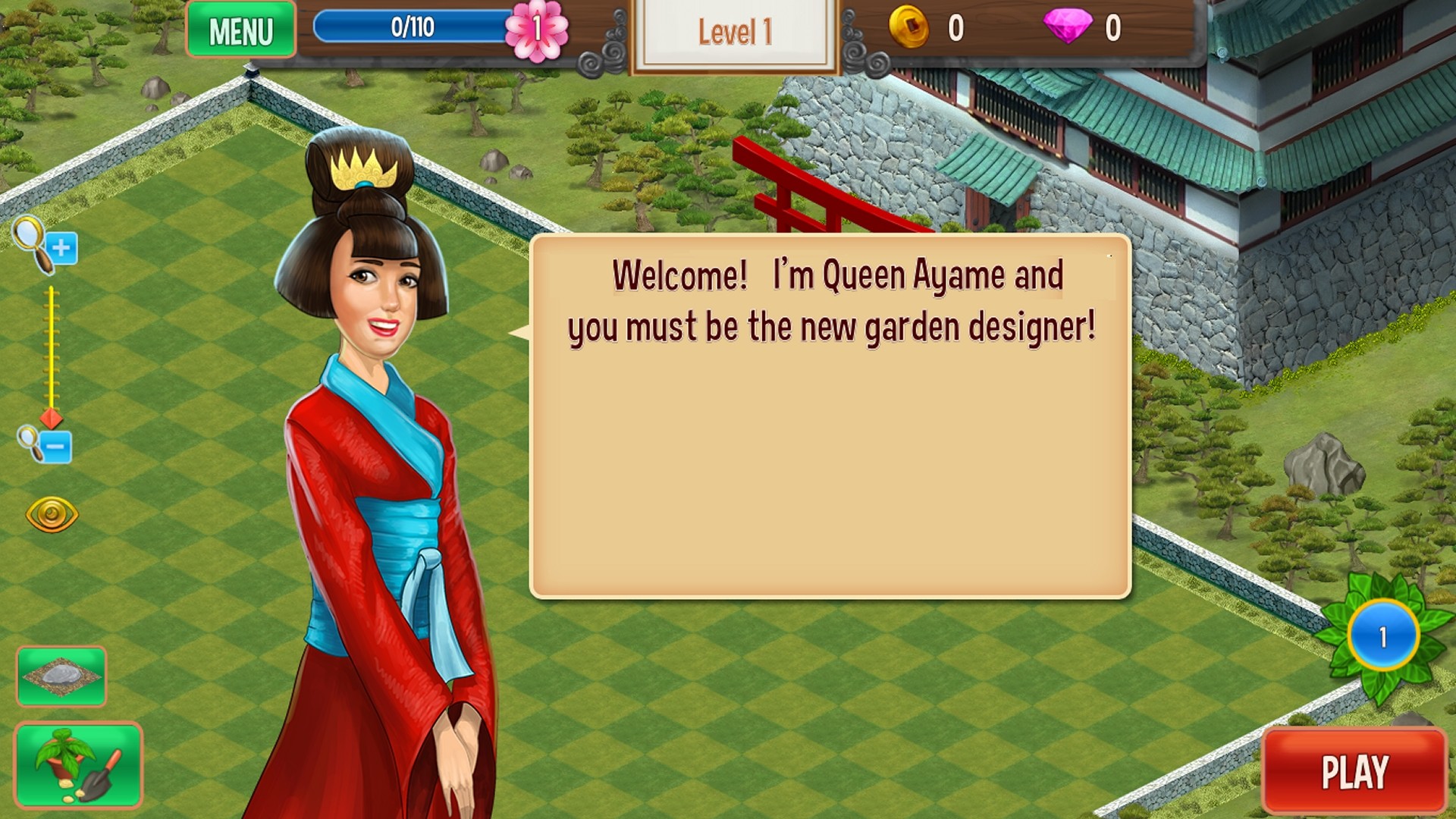 Queens Garden: Sakura Season screenshot
