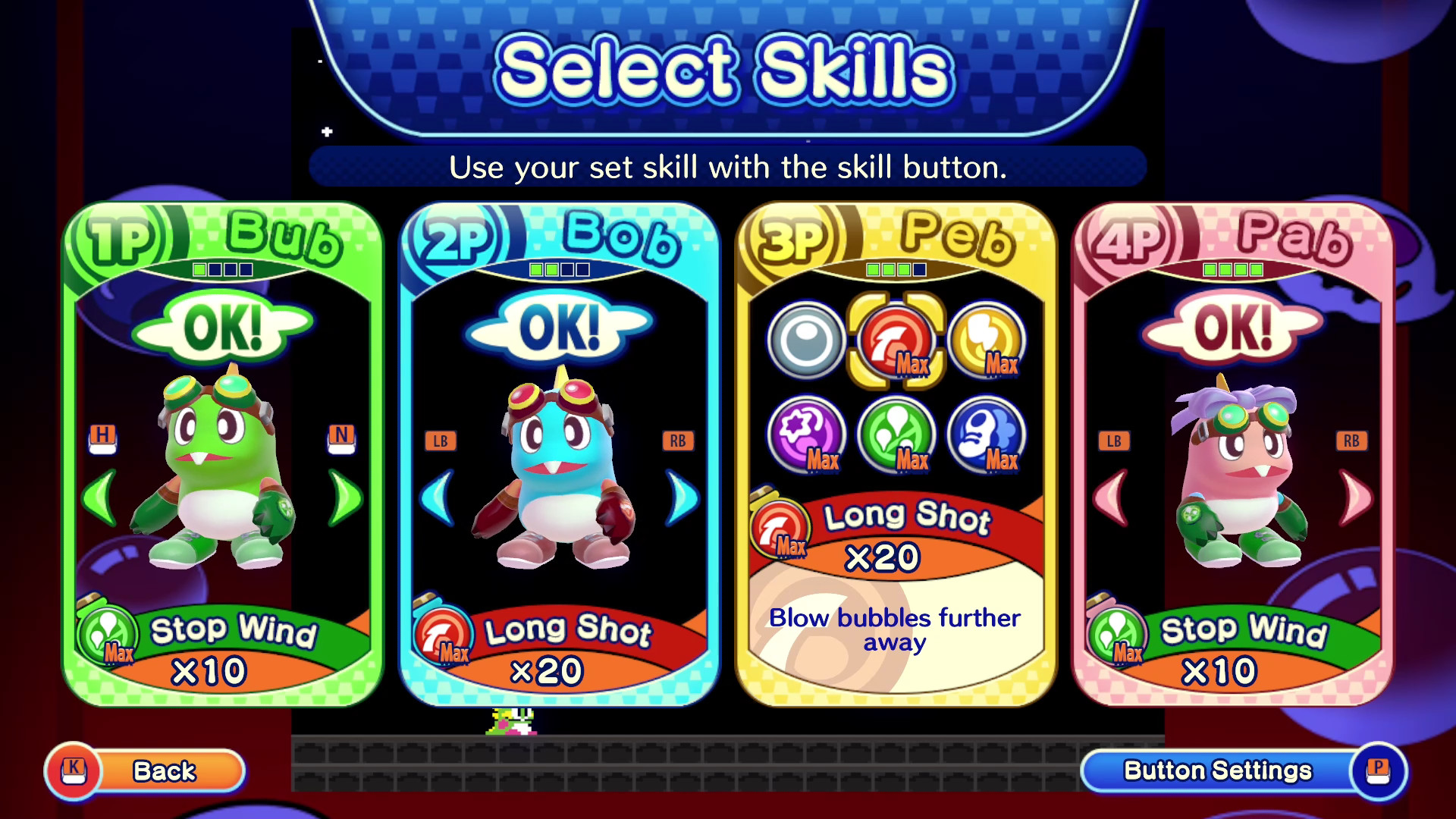 Bubble Bobble 4 Friends: The Baron is Back! screenshot