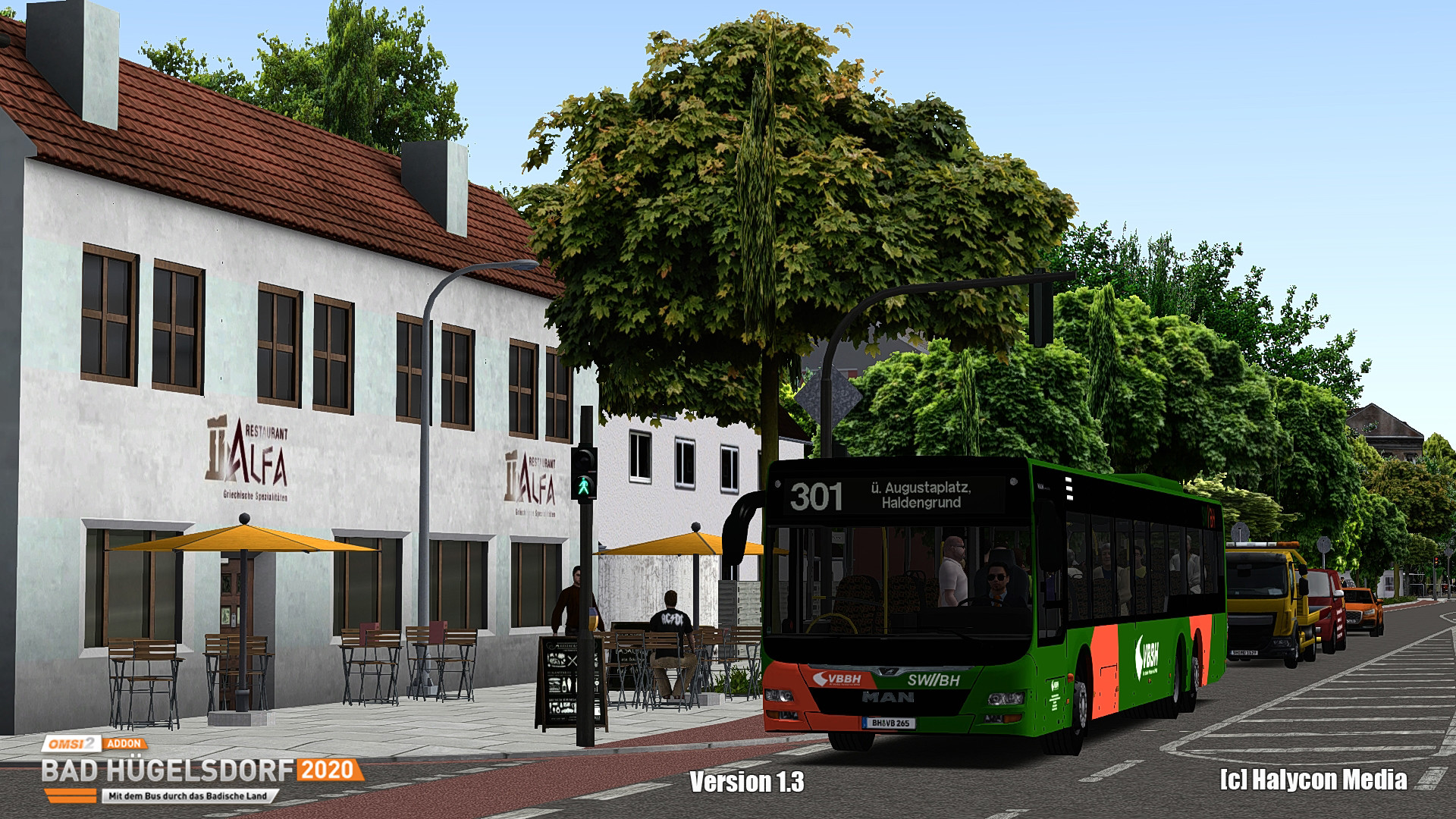 OMSI 2 Add-on Bad Hügelsdorf 2020 screenshot