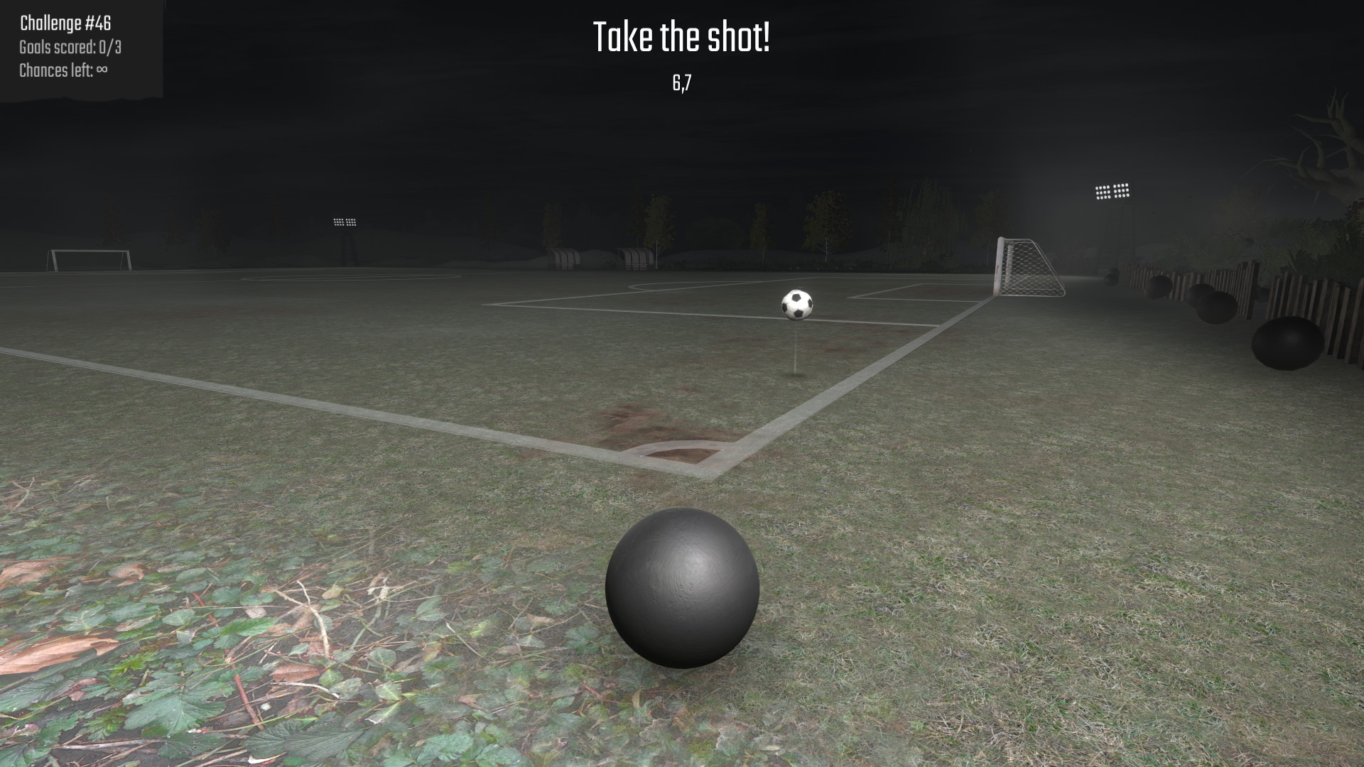 Dark Roll: Free Kick Challenge screenshot