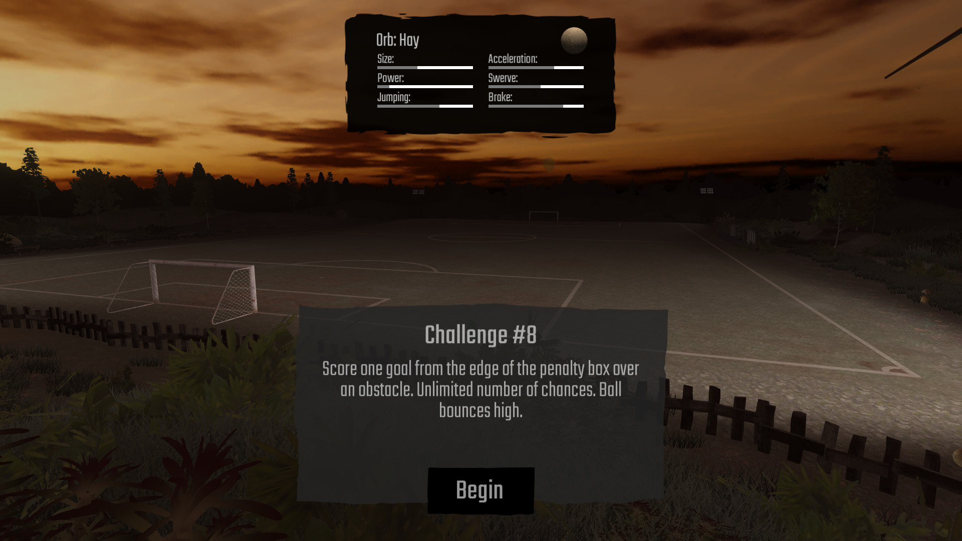 Dark Roll: Free Kick Challenge screenshot