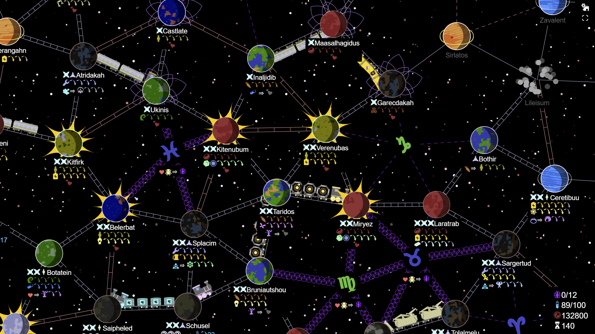 Space Trains screenshot