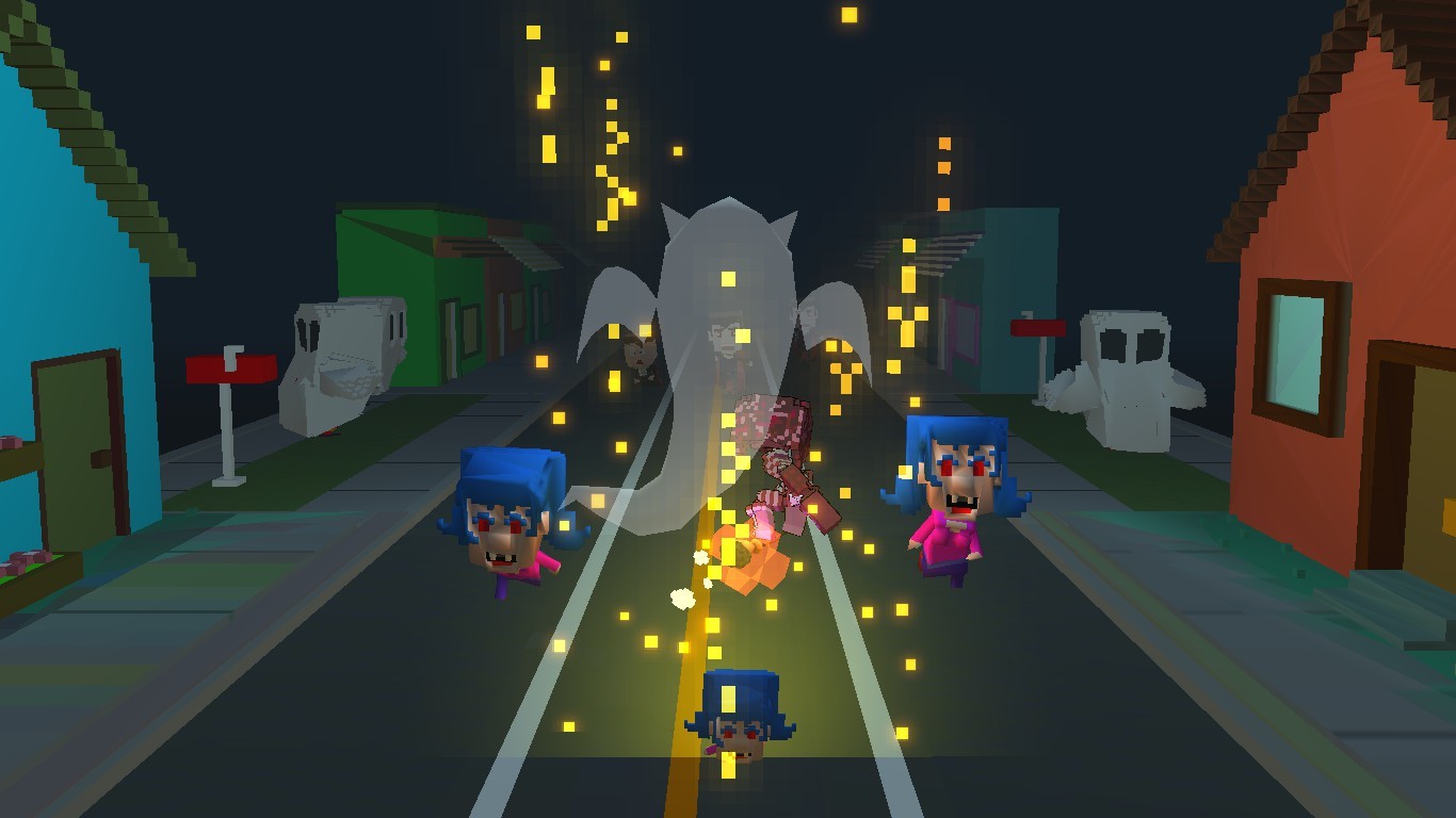Voxel Runner - Pure Soul: The Journey of the Witch Emily screenshot