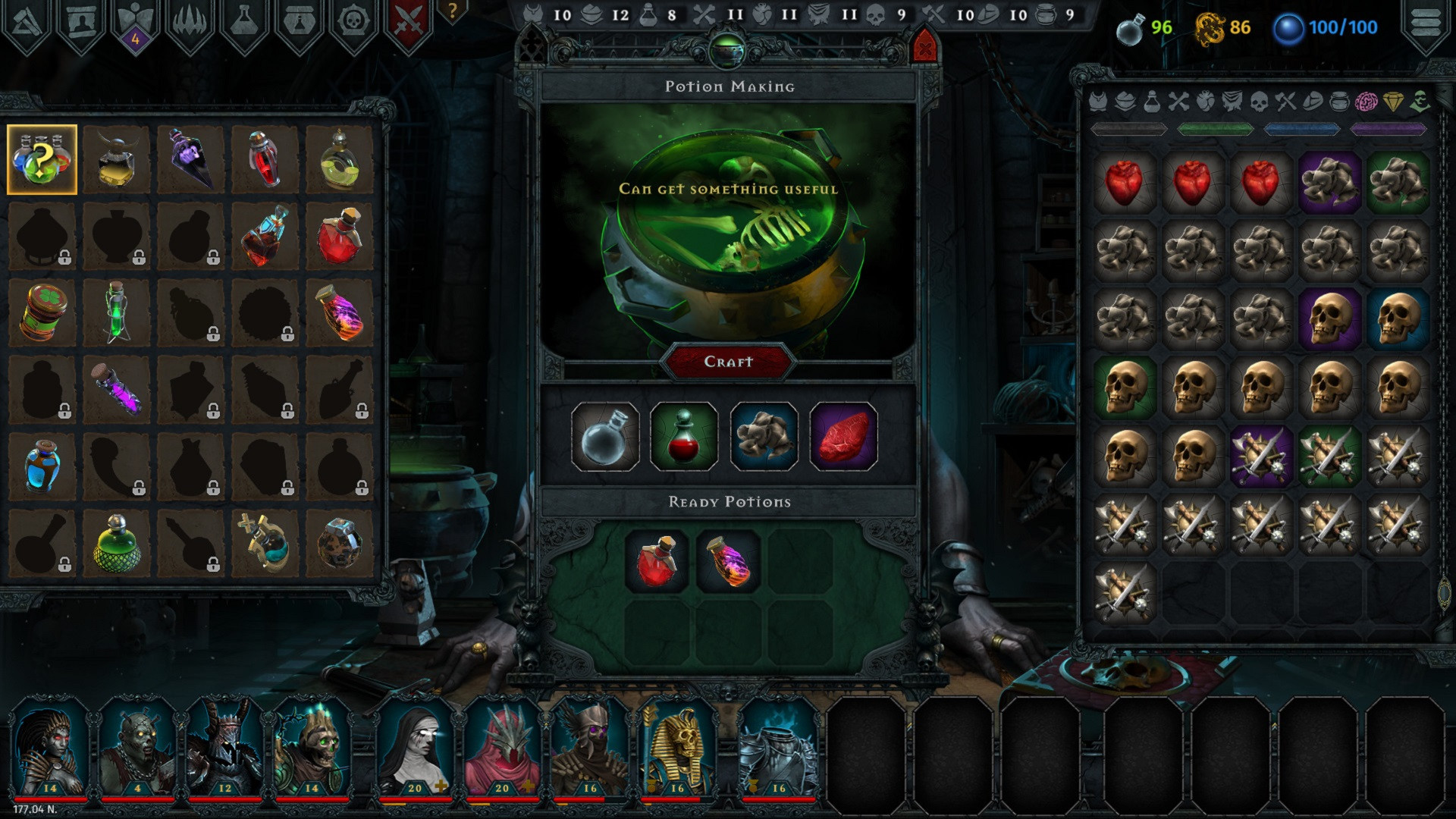 Iratus: Wrath of the Necromancer screenshot