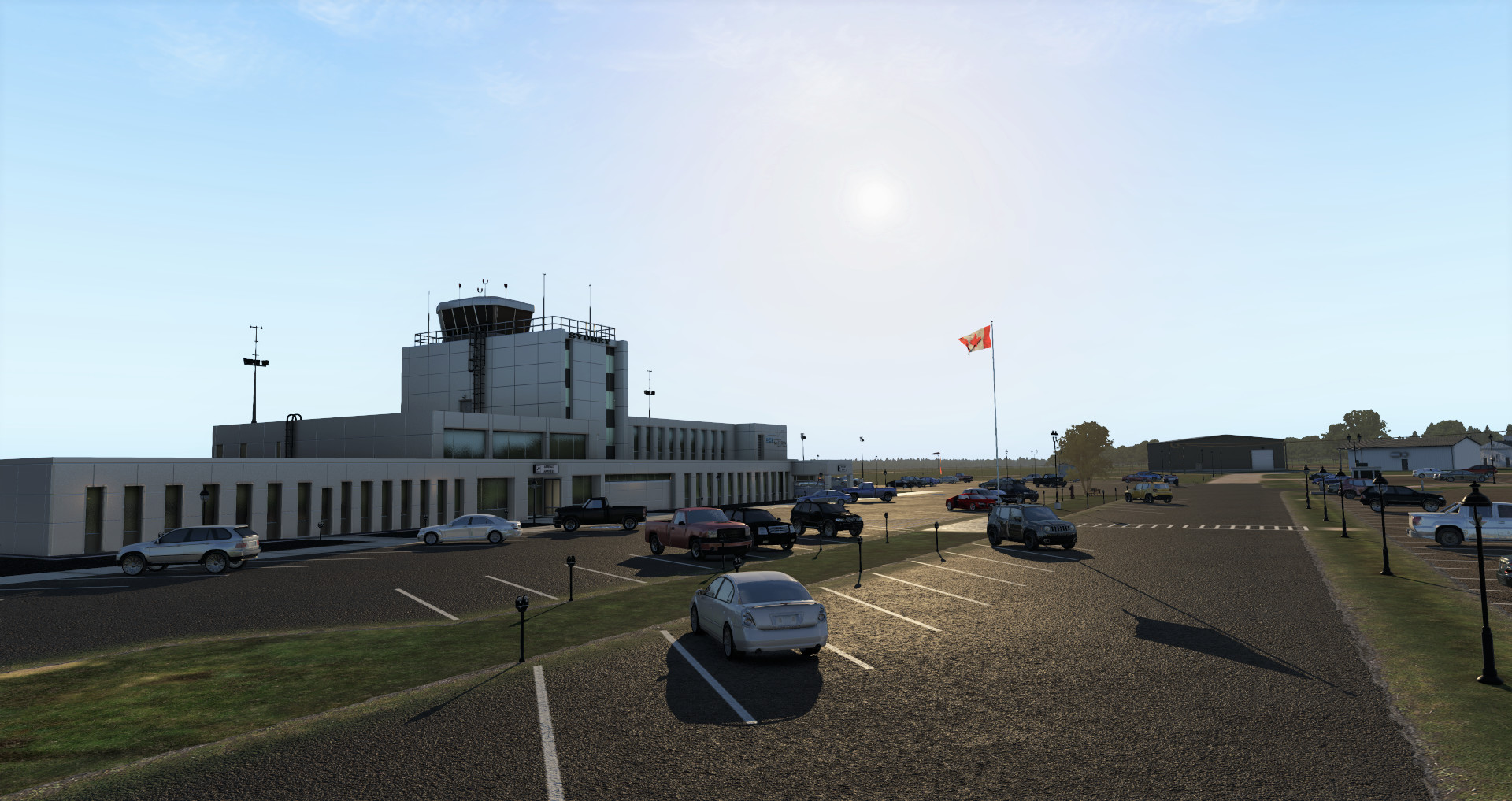 X-Plane 11 - Add-on: Airfield Canada - CYQY - J.A. Douglas McCurdy Sydney Airport screenshot
