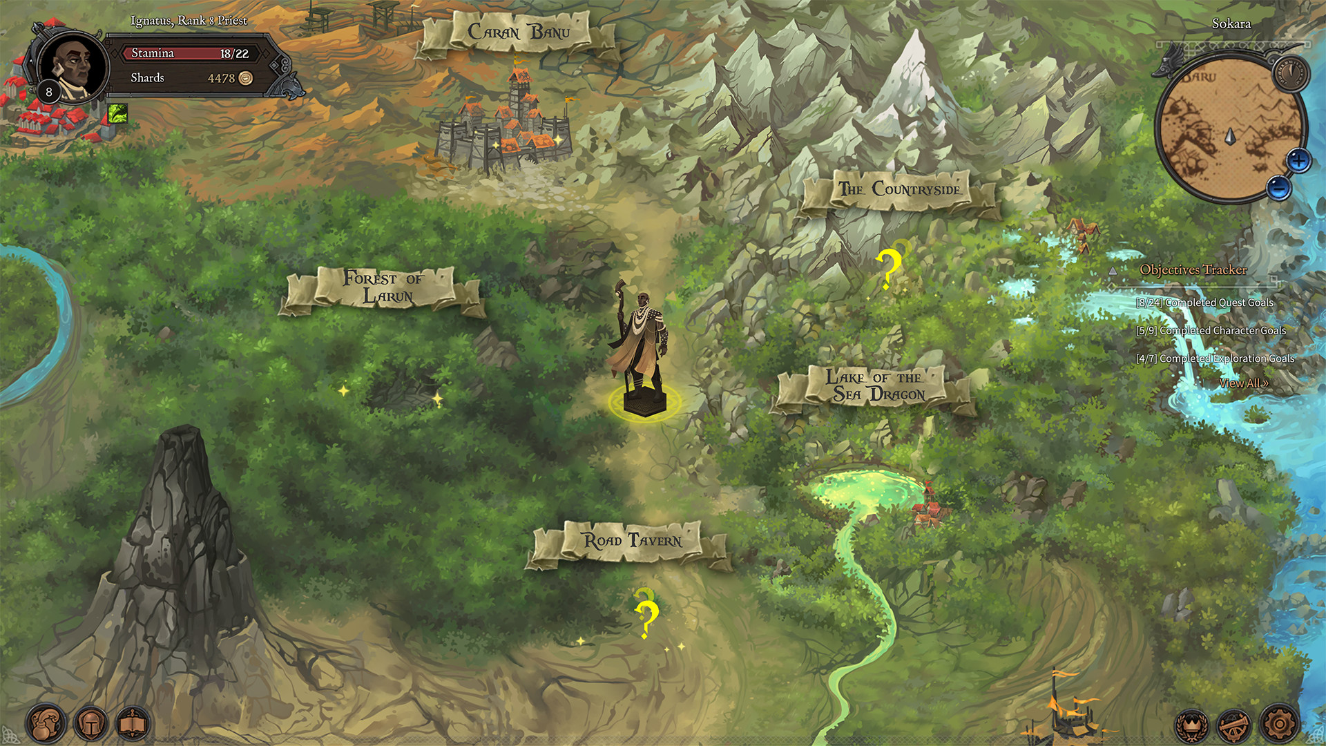 Fabled Lands screenshot