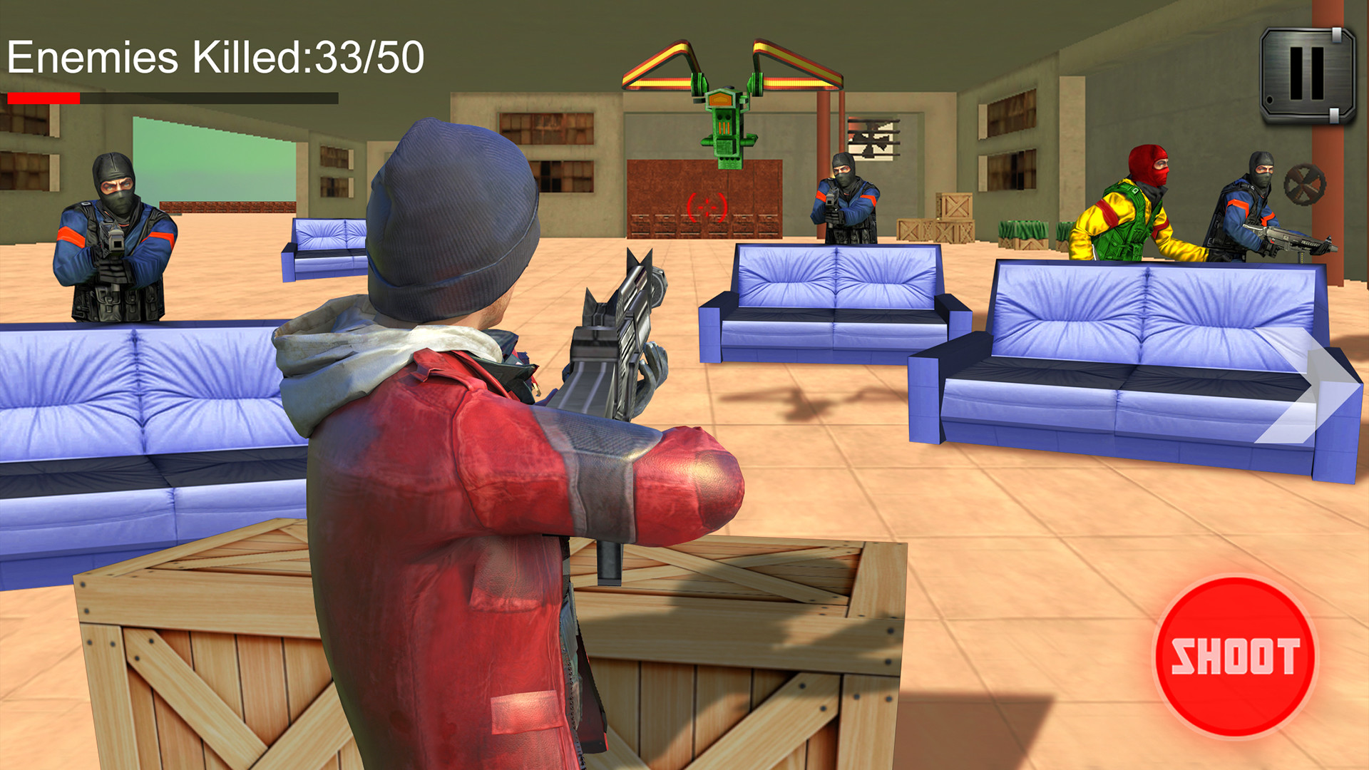 Indoor Sniper Shooting Alpha Strike in Corona Virus Lockdown screenshot