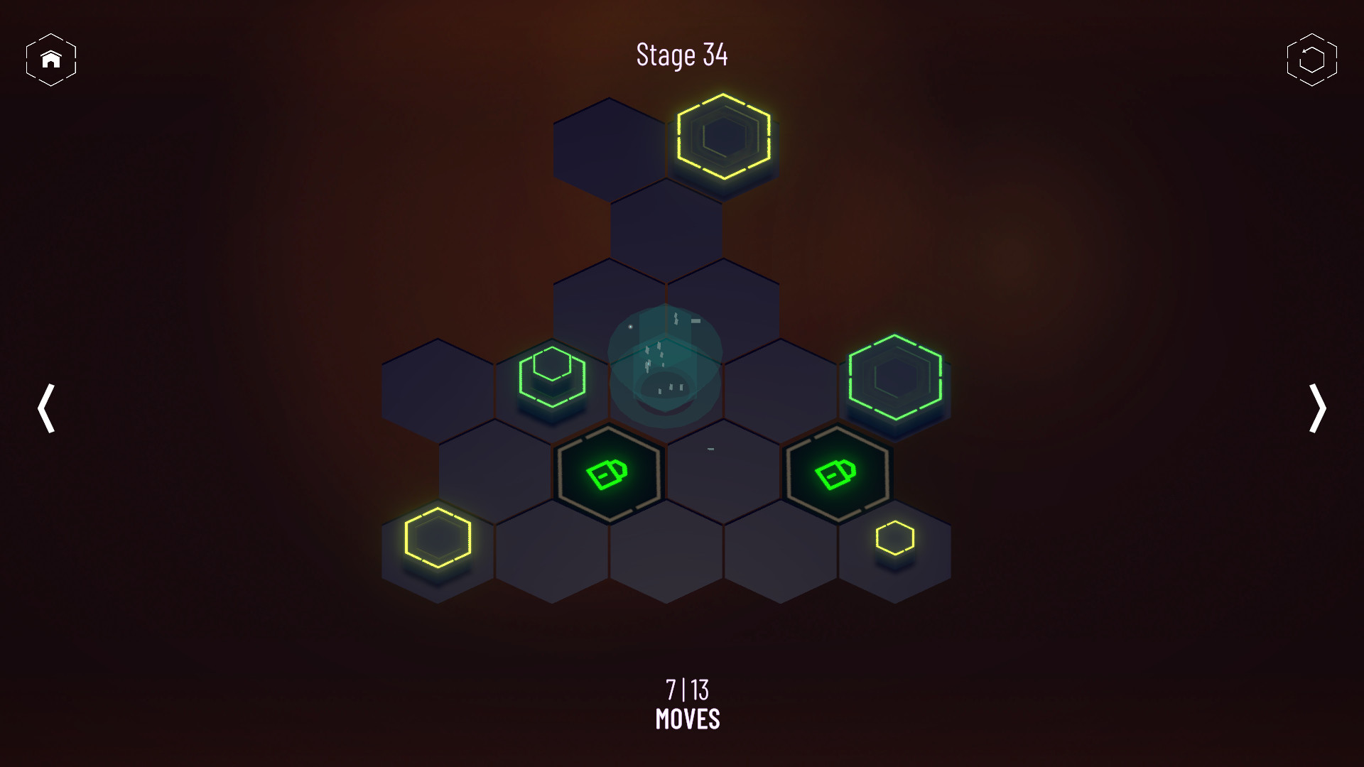 Hanoi Puzzles: Solid Match screenshot
