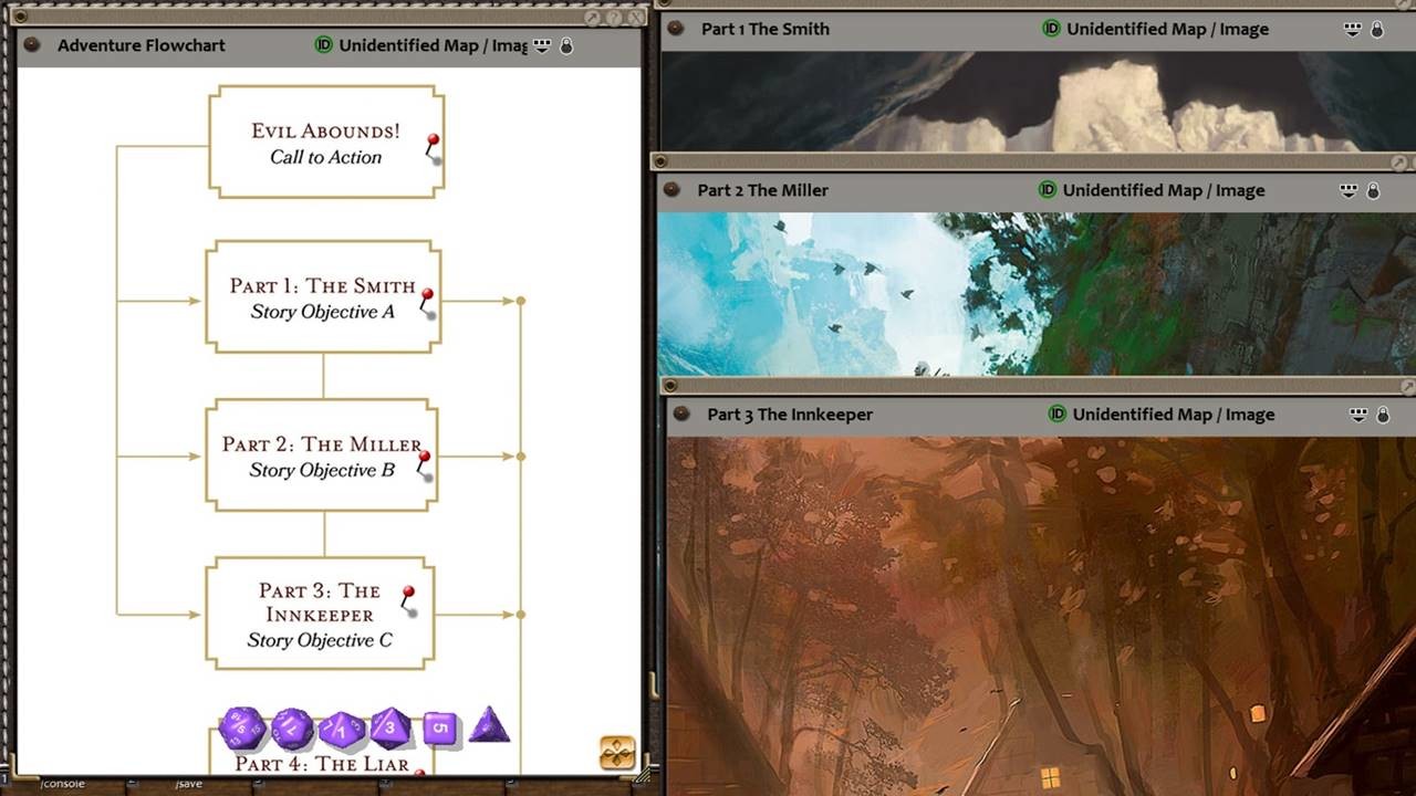 Fantasy Grounds - D&D Adventurers League 09-01 Escape From Elturgard screenshot