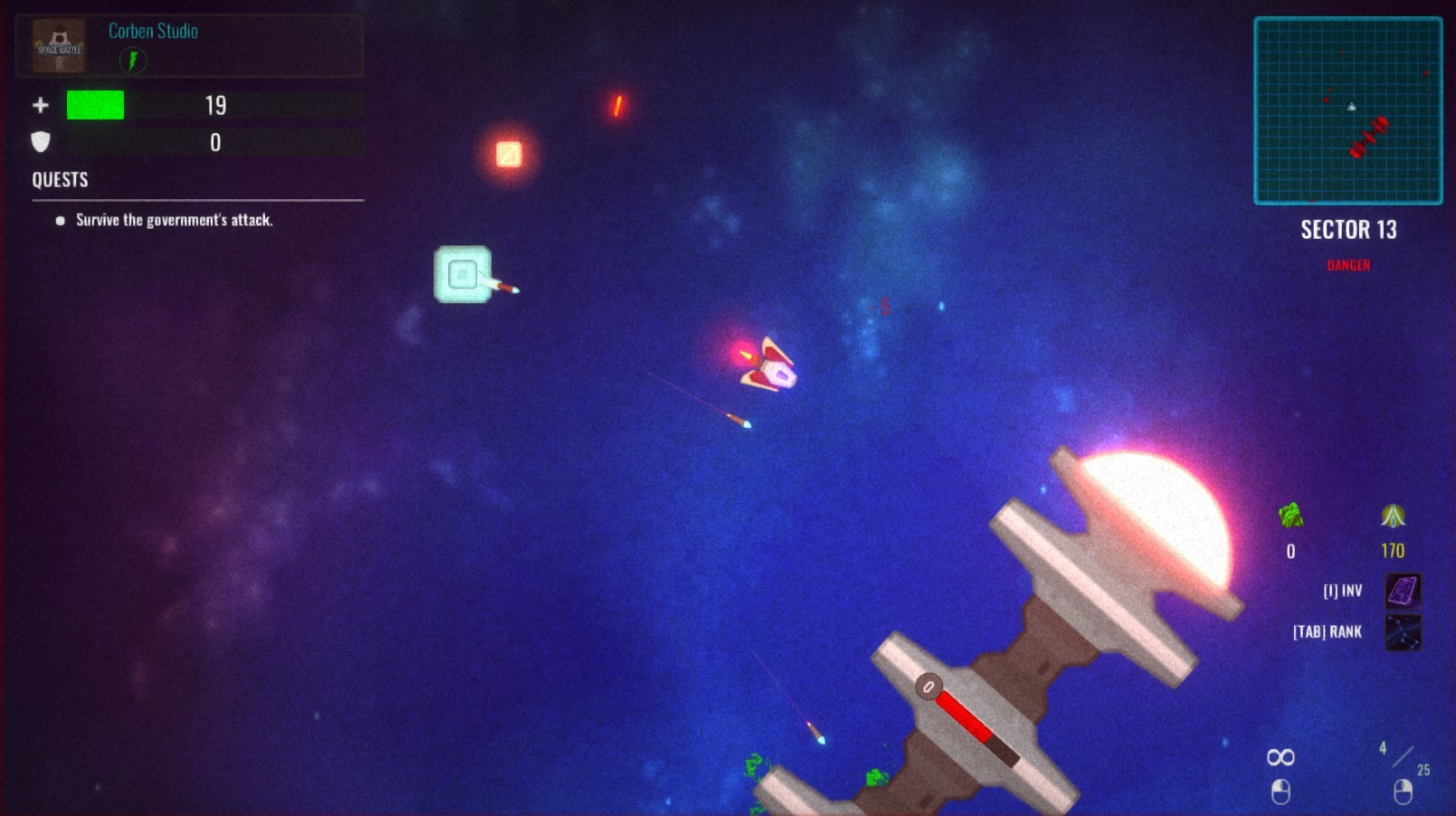 Space Battle screenshot