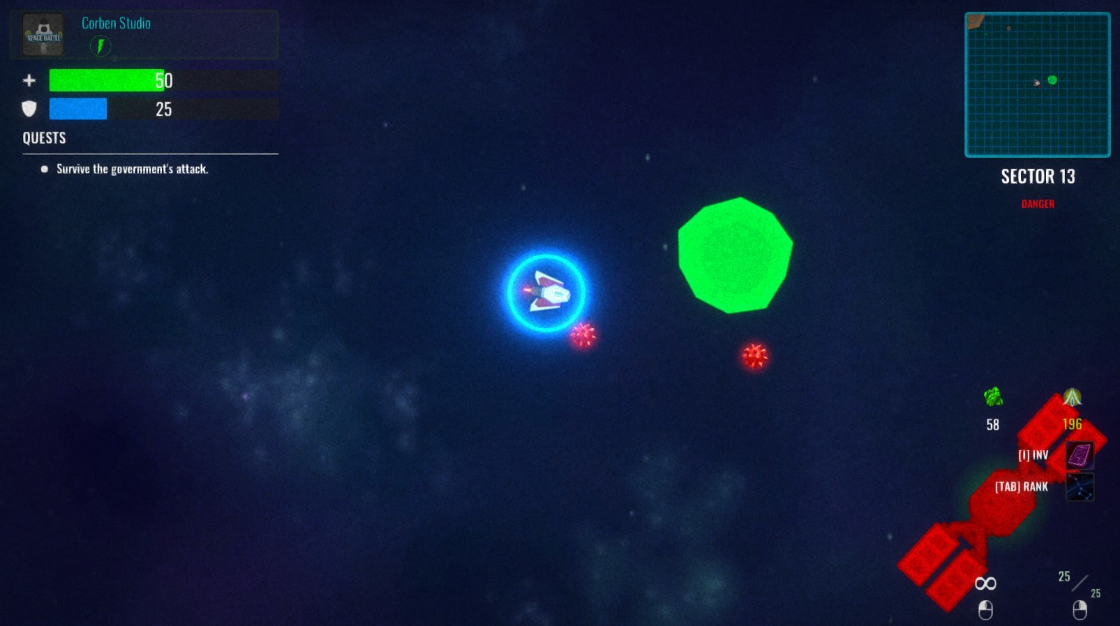 Space Battle screenshot