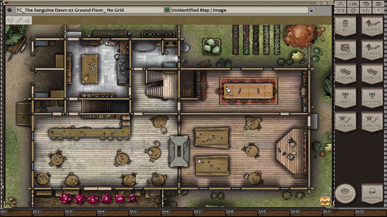 Fantasy Grounds - Starter Town Map Bundle 01 screenshot