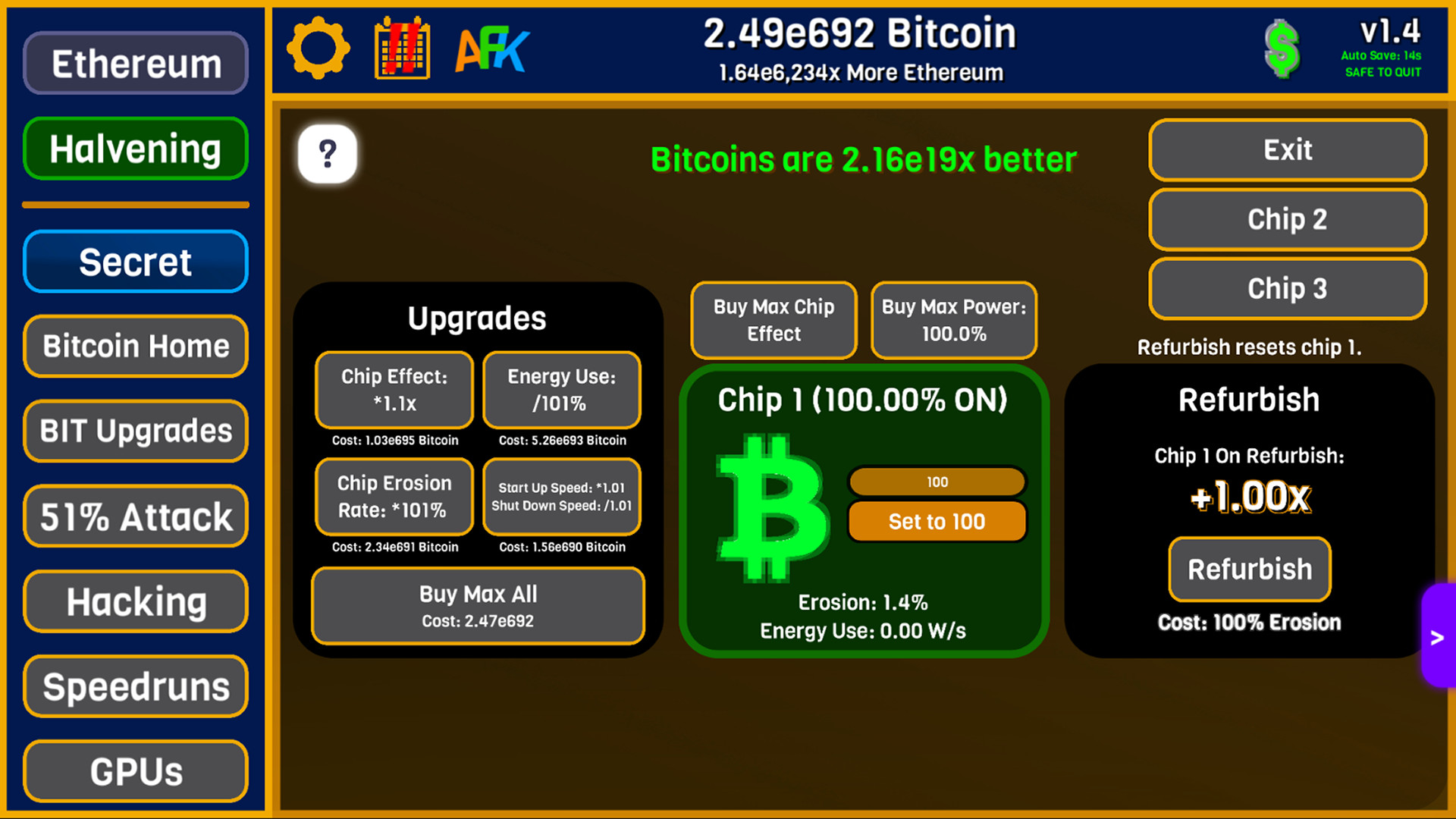 CryptoClickers: Crypto Idle Game screenshot
