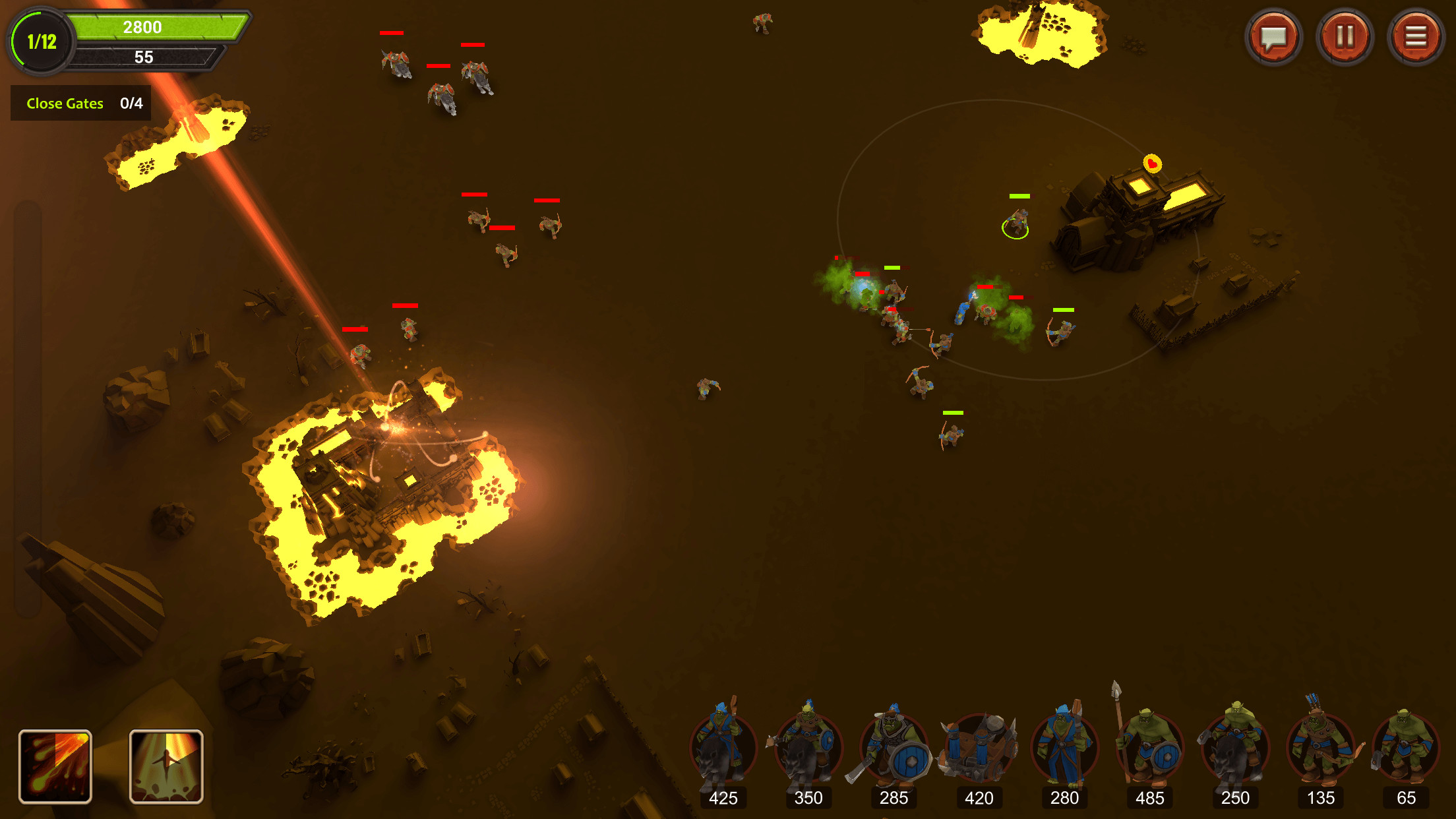 Orc's Civil War screenshot