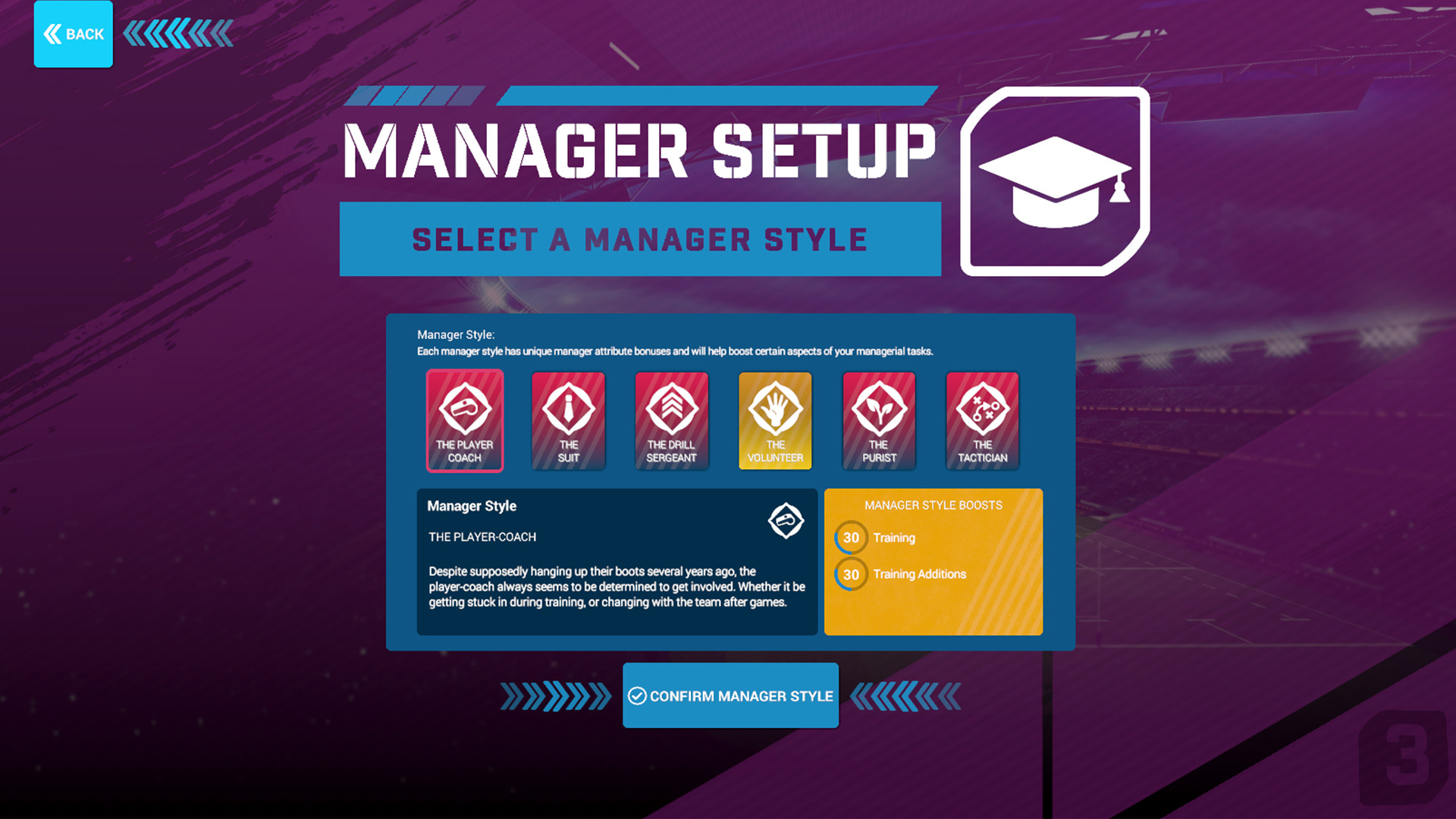 Rugby Union Team Manager 3 screenshot