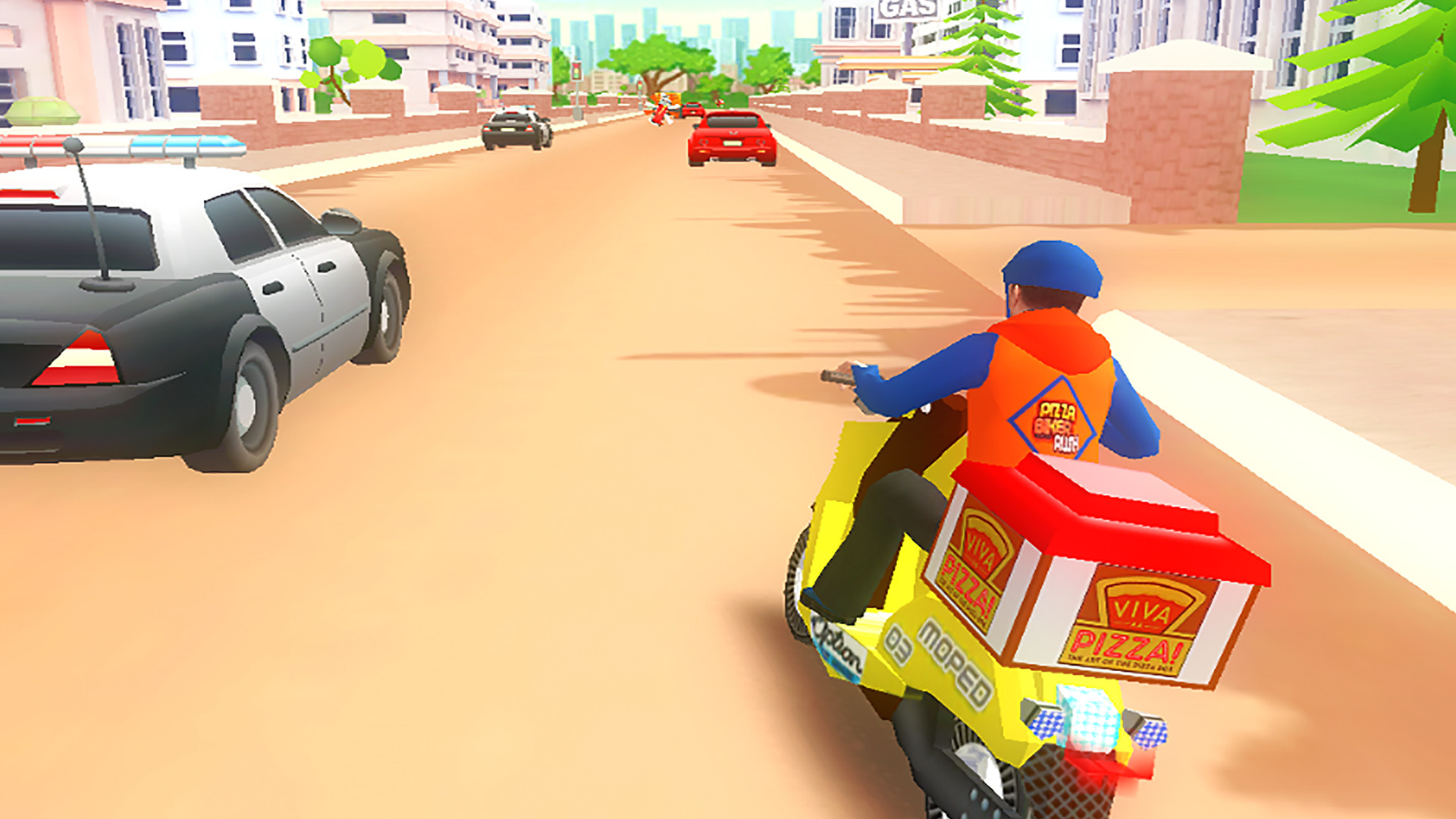 Pizza Bike Rider screenshot