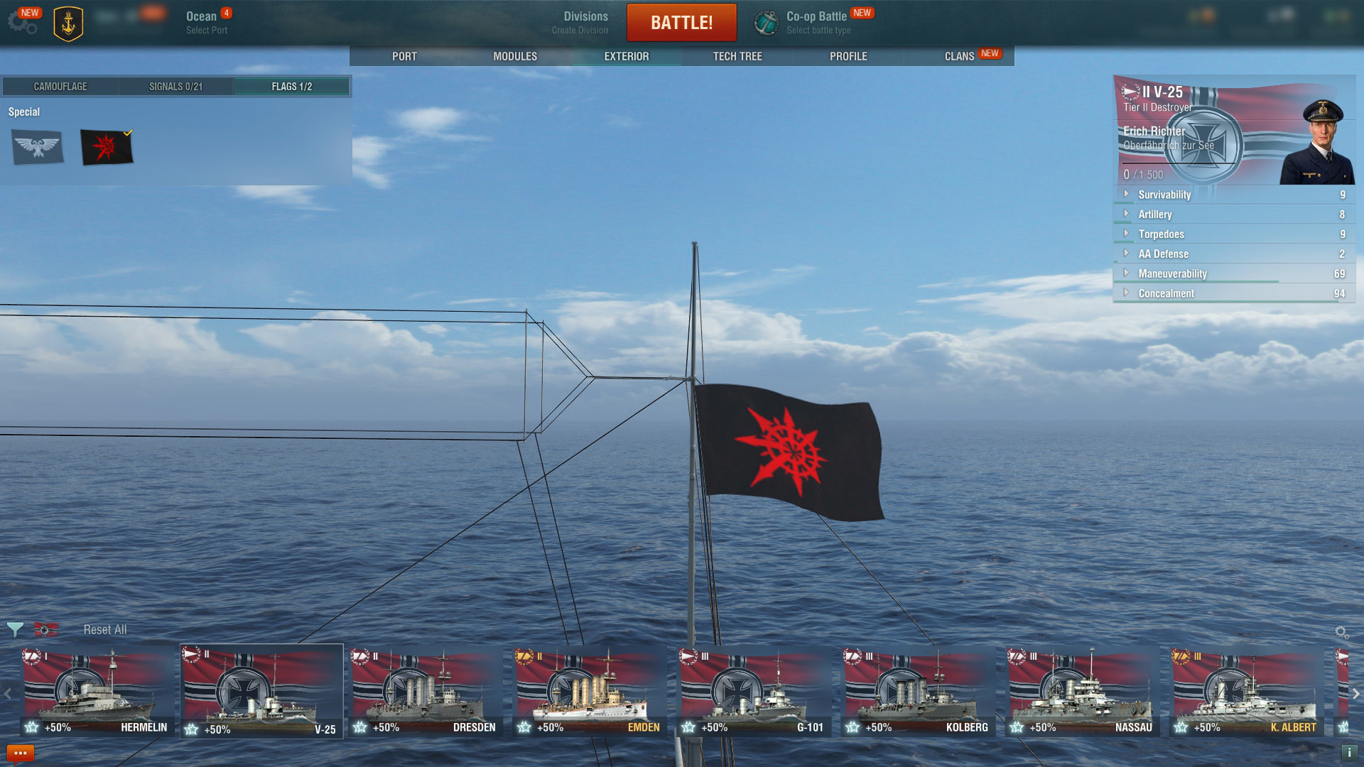 World of Warships × Warhammer 40,000 Themed Pre-Sale Pack screenshot