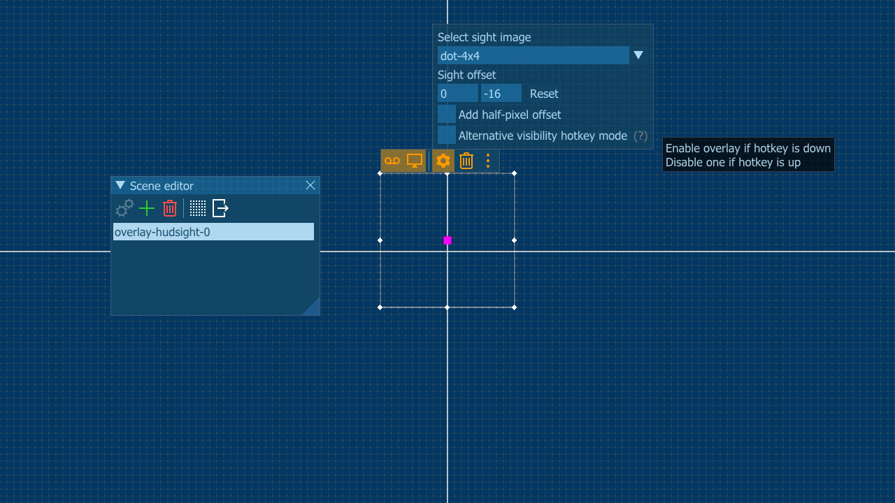 PlayClaw 7 - Custom Crosshair Overlay screenshot
