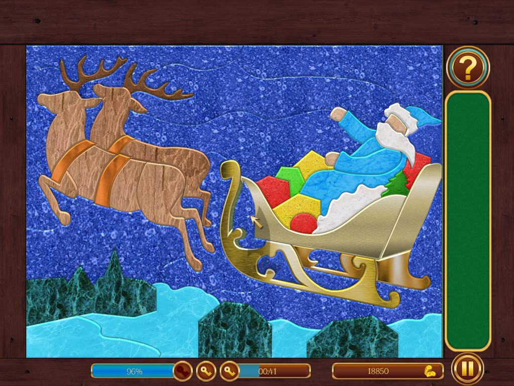 Christmas Patchwork Frozen screenshot