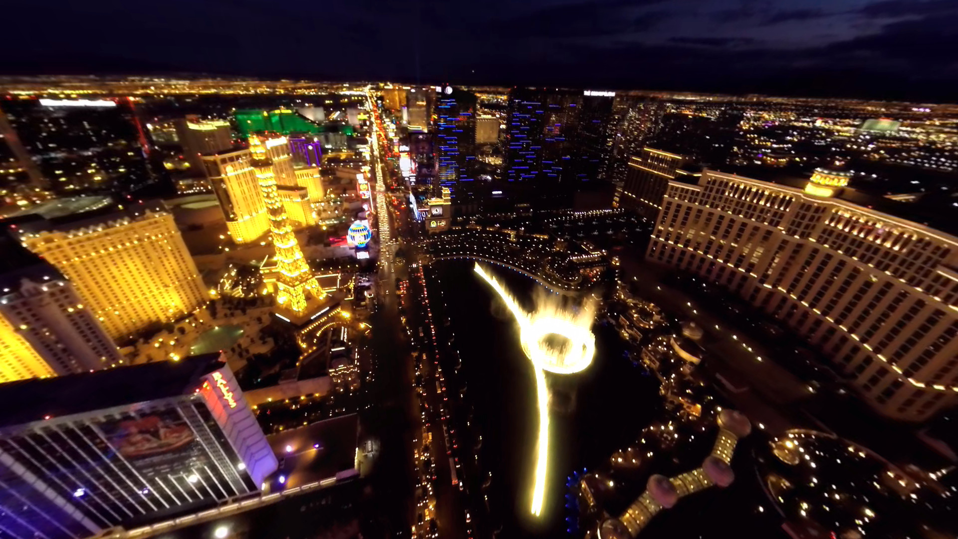 VR Helicopter Flight Close To Las Vegas Strip screenshot