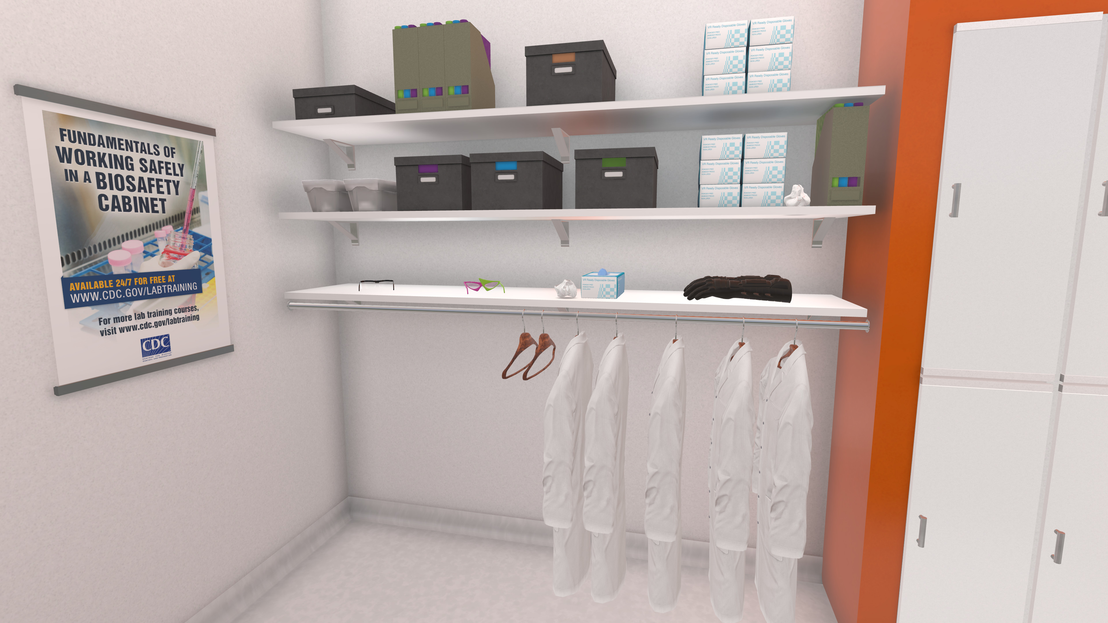 LabTrainingVR: Biosafety Cabinet Edition screenshot