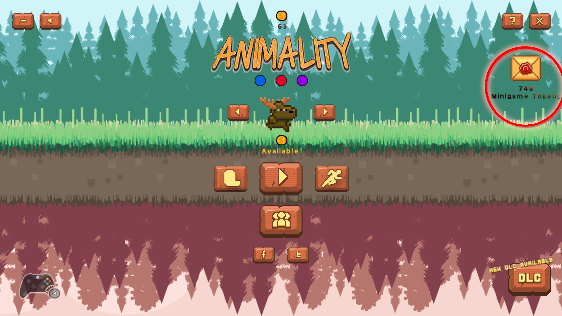ANIMALITY - 100 Minigame Tokens screenshot