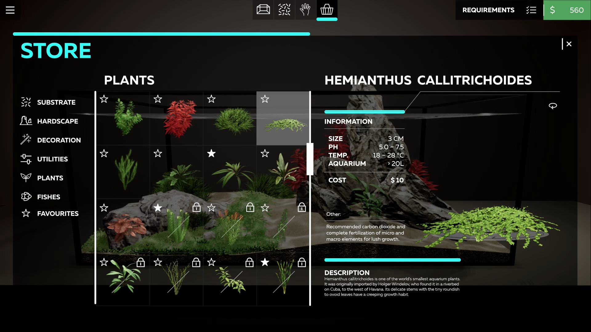 Aquarium Designer screenshot