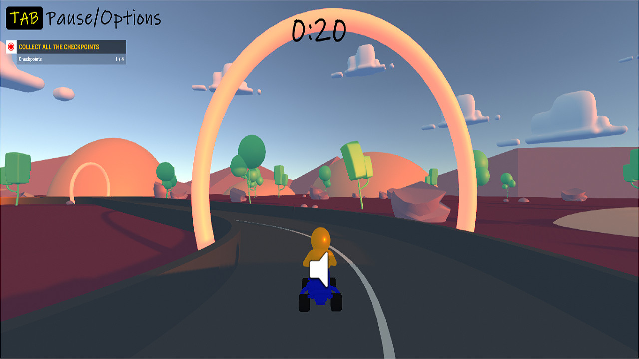 Karting Grand Prix Minigame screenshot