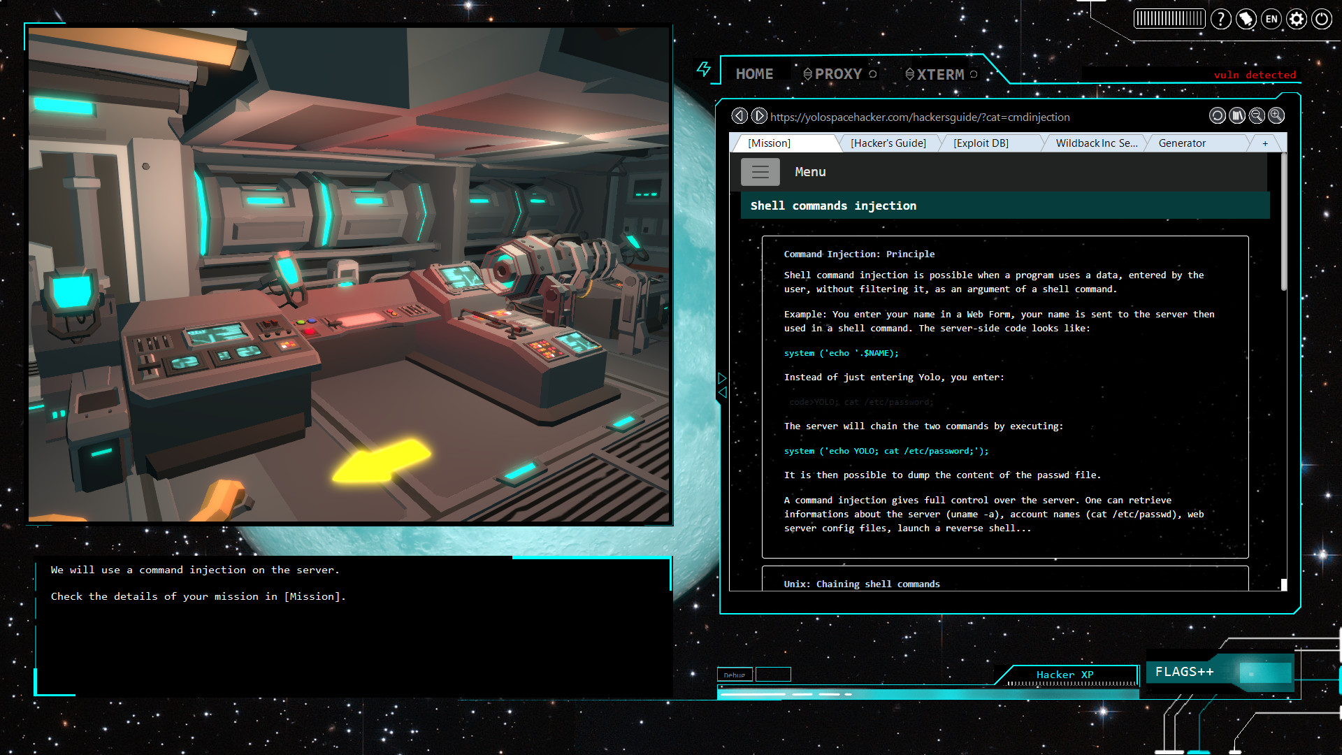 Yolo Space Hacker screenshot