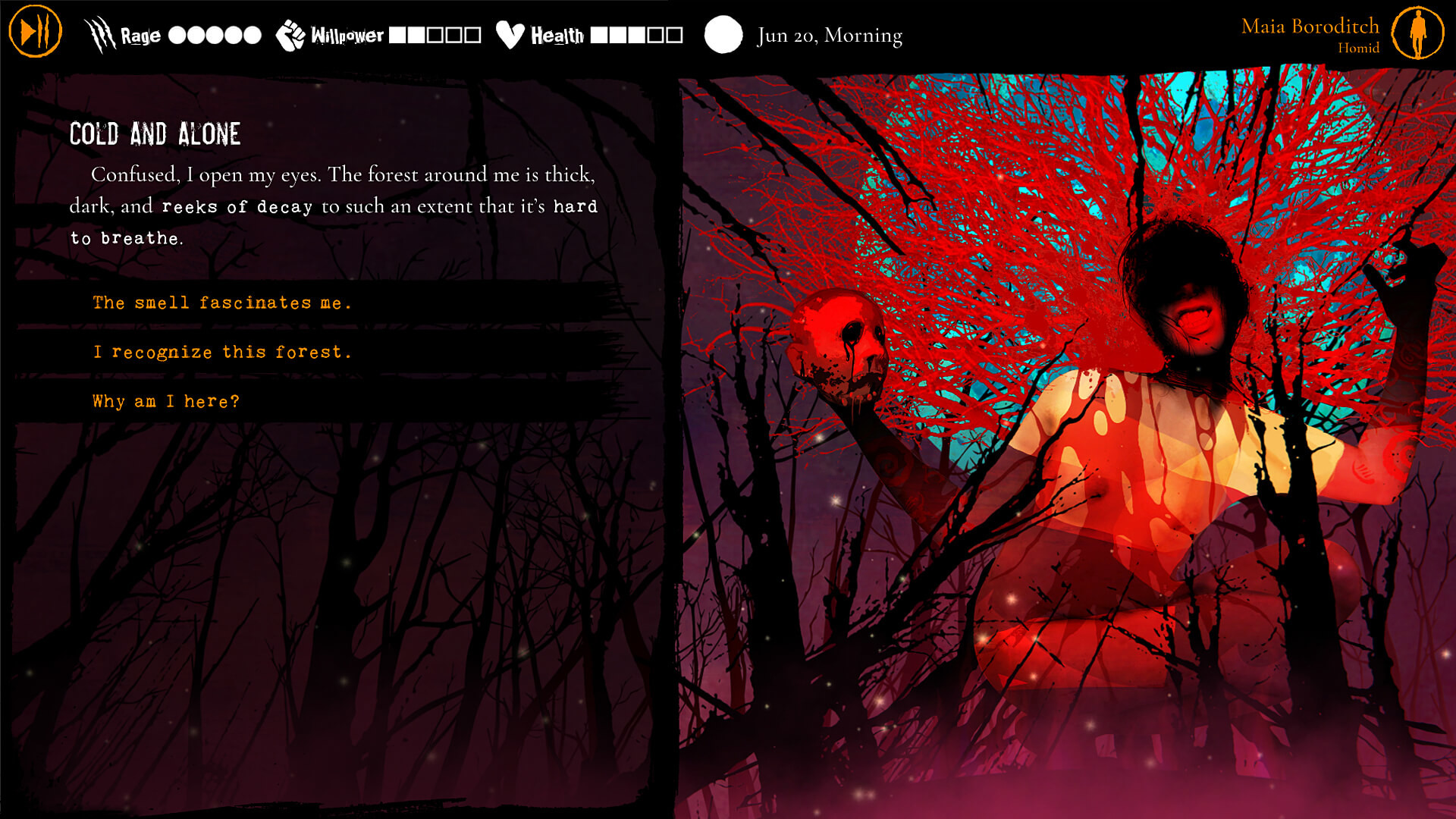 Werewolf: The Apocalypse — Heart of the Forest screenshot