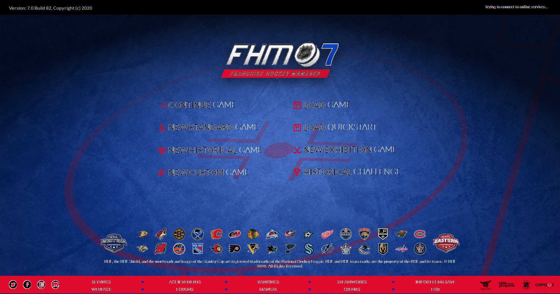 Franchise Hockey Manager 7 screenshot