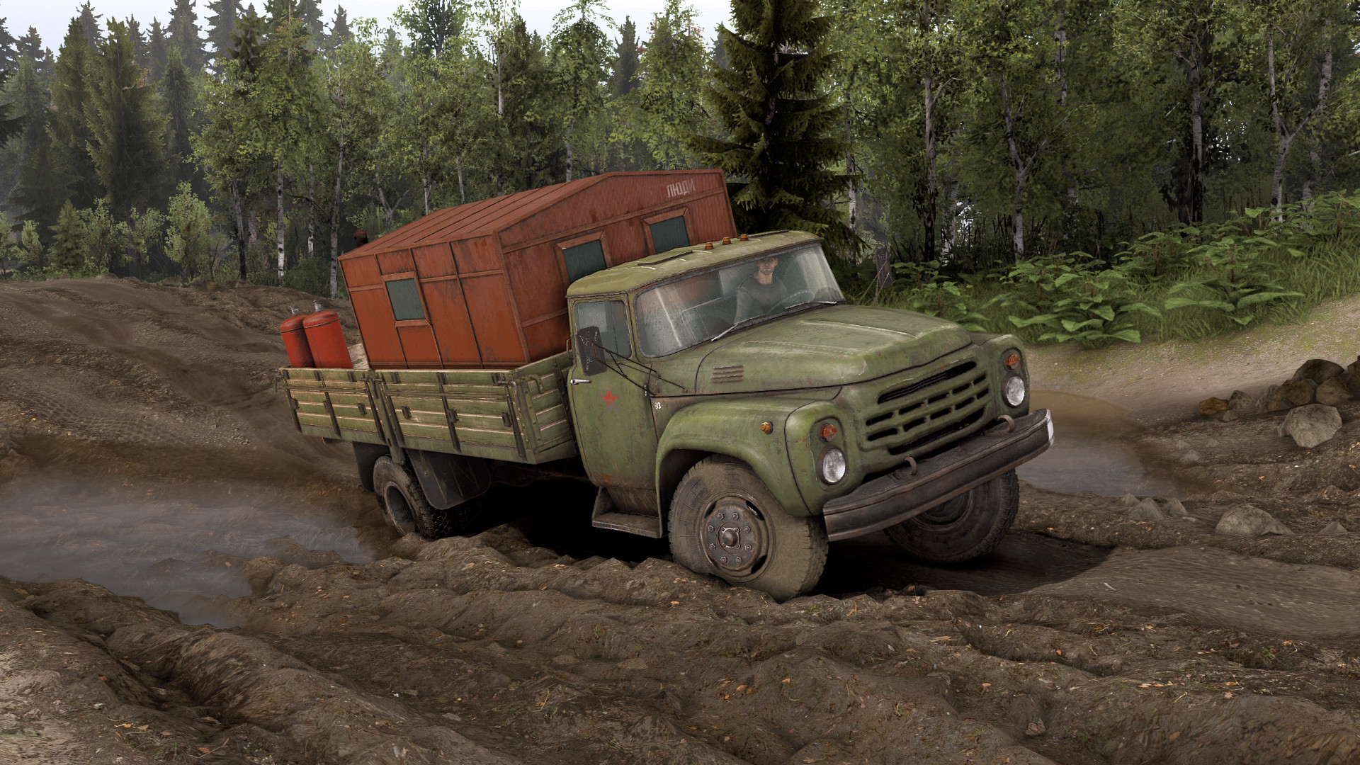 Spintires - Vehicle Pack 01 DLC screenshot