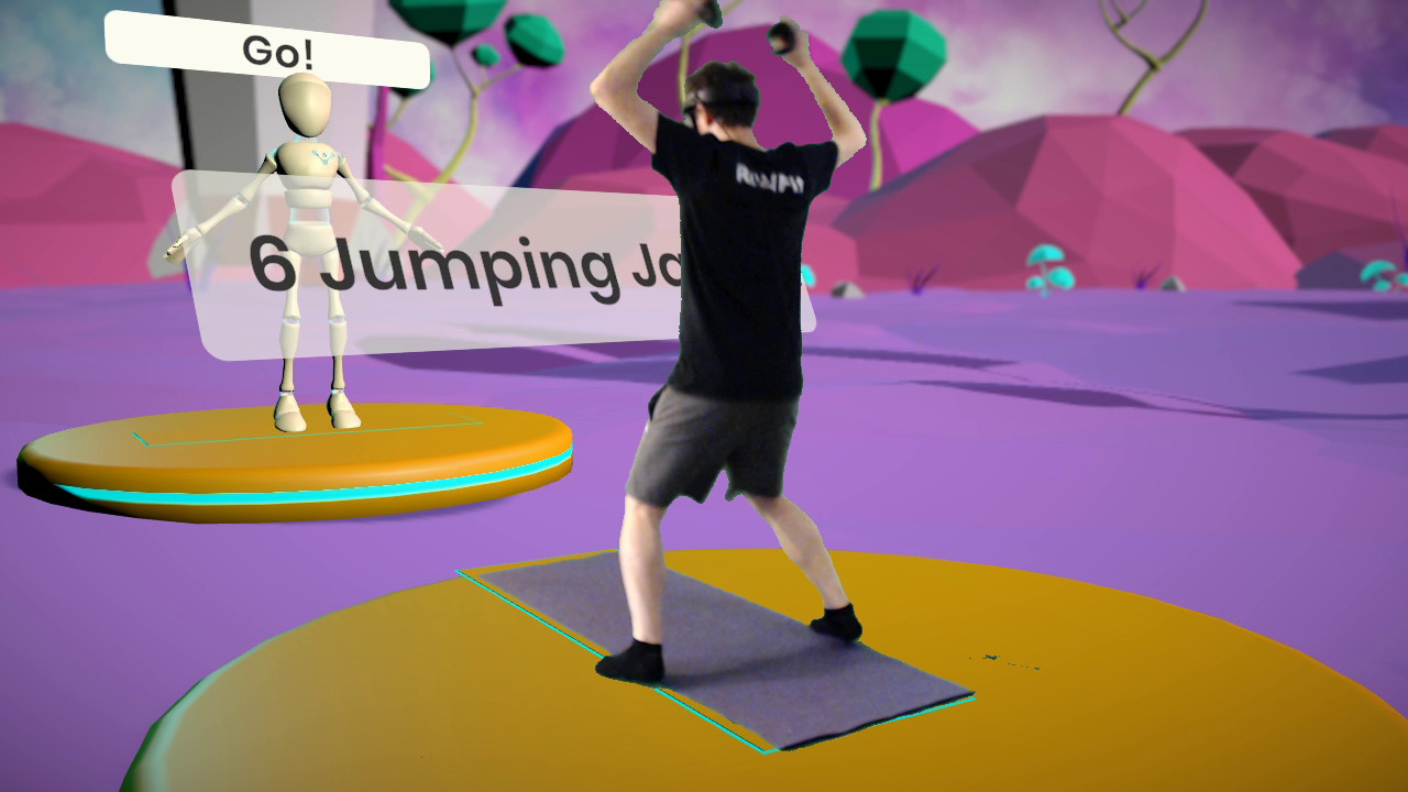 RealFit (VR fitness) screenshot