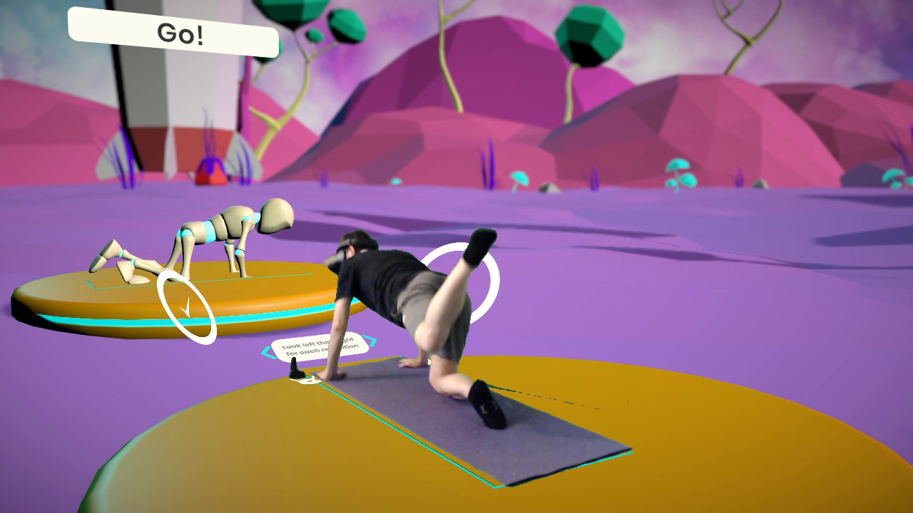 RealFit (VR fitness) screenshot