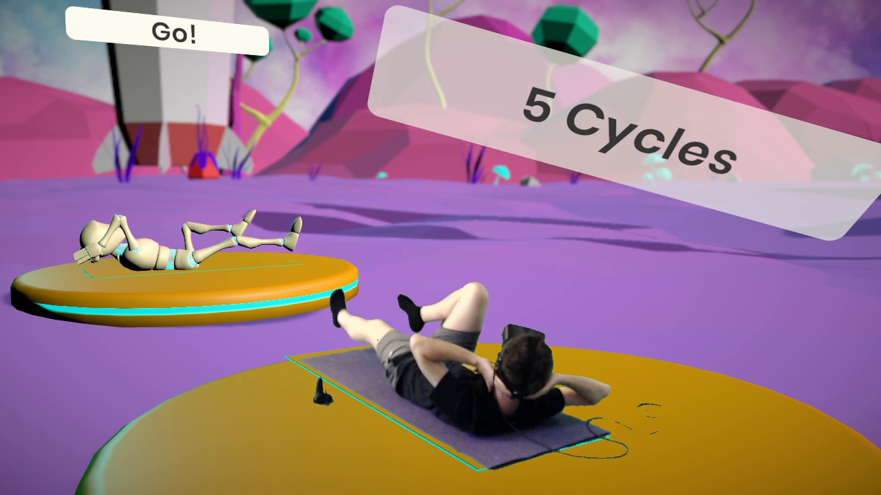 RealFit (VR fitness) screenshot