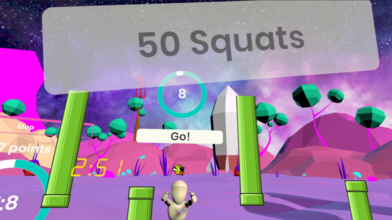 RealFit (VR fitness) screenshot