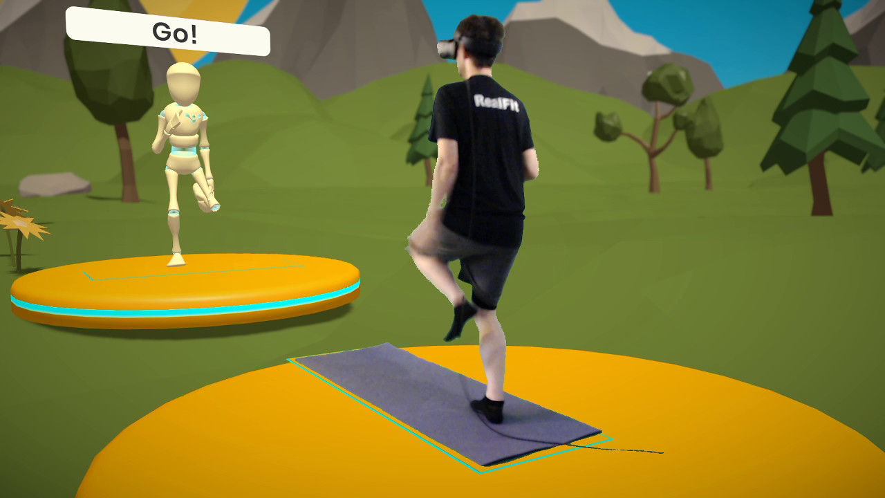 RealFit (VR fitness) screenshot