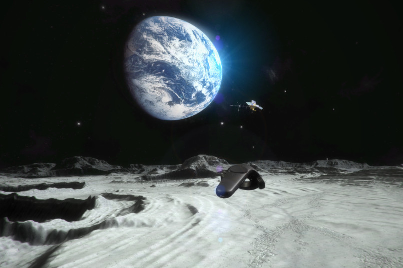 VR Astronomy and Geography Lab (Universe Spacecraft, Solar System, Earth, Moon, Relativity, Flying over the World, etc) screenshot