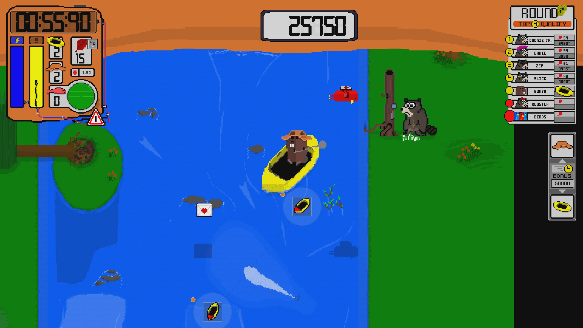 Beaver Fun River Run - Steam Edition screenshot