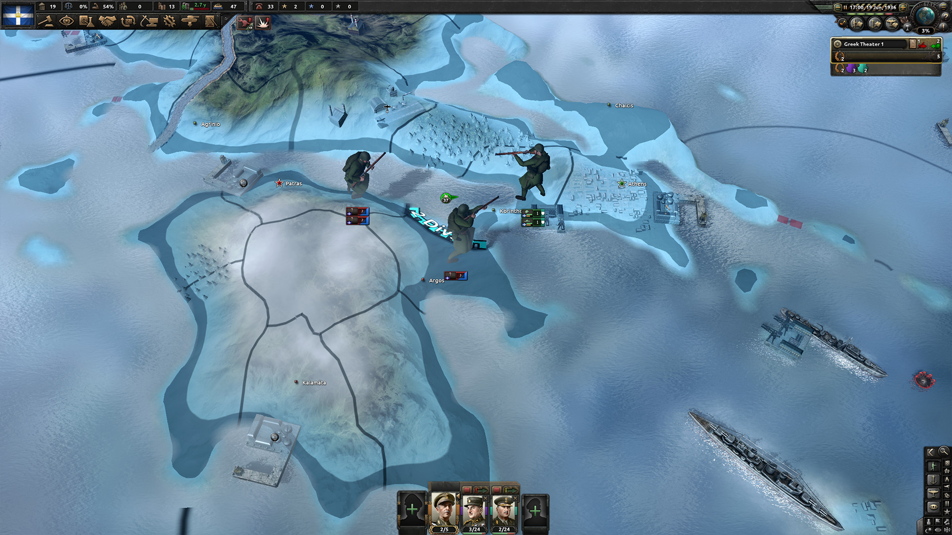 Expansion - Hearts of Iron IV: Battle for the Bosporus screenshot
