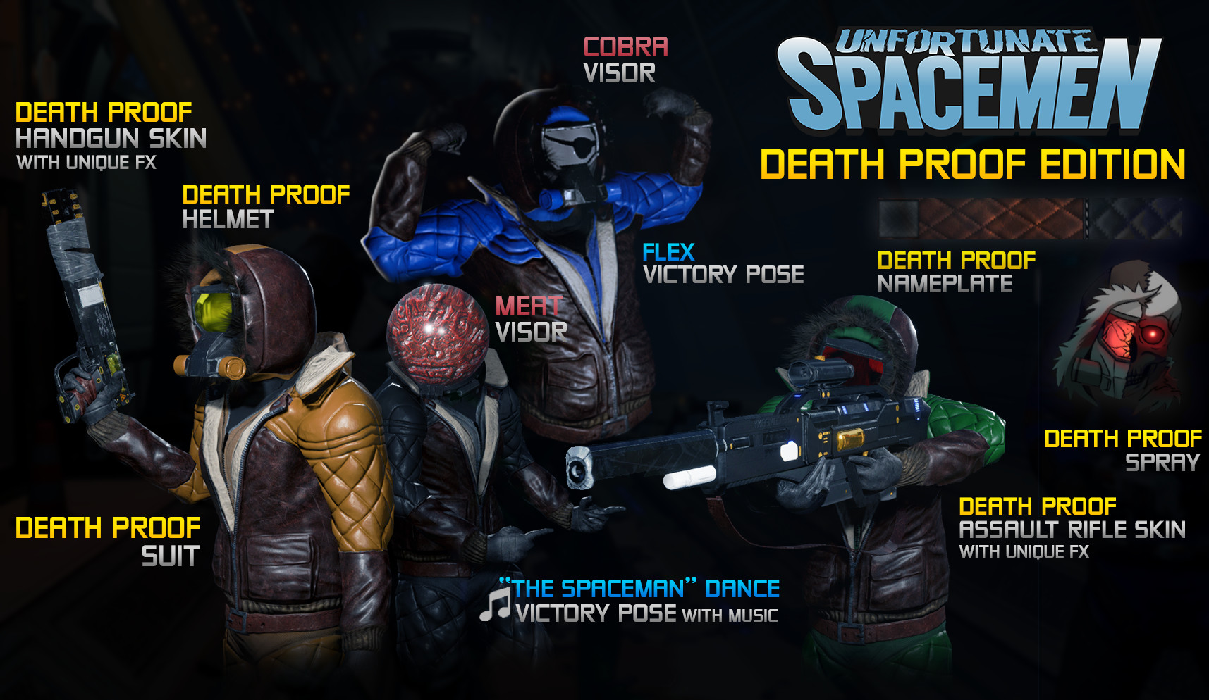 Unfortunate Spacemen - Death Proof Edition screenshot