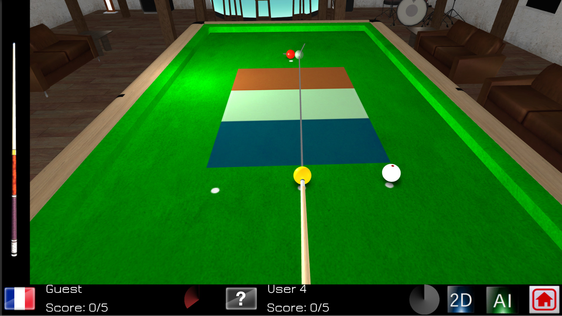 Carom Billiards screenshot