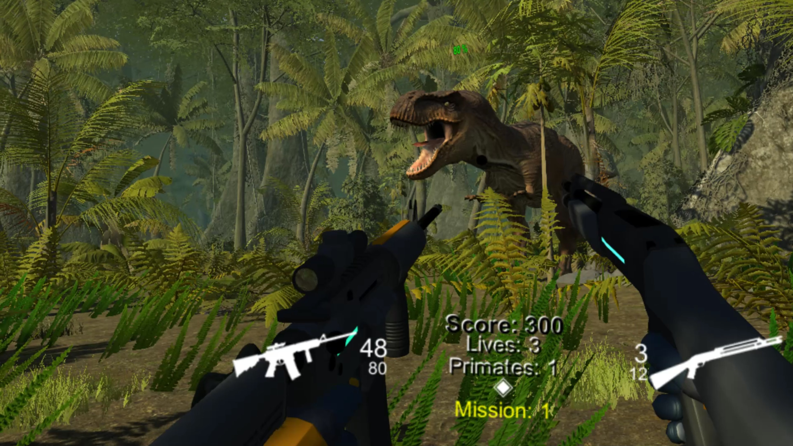 Dinosaur Hunting Patrol 3D Jurassic VR screenshot
