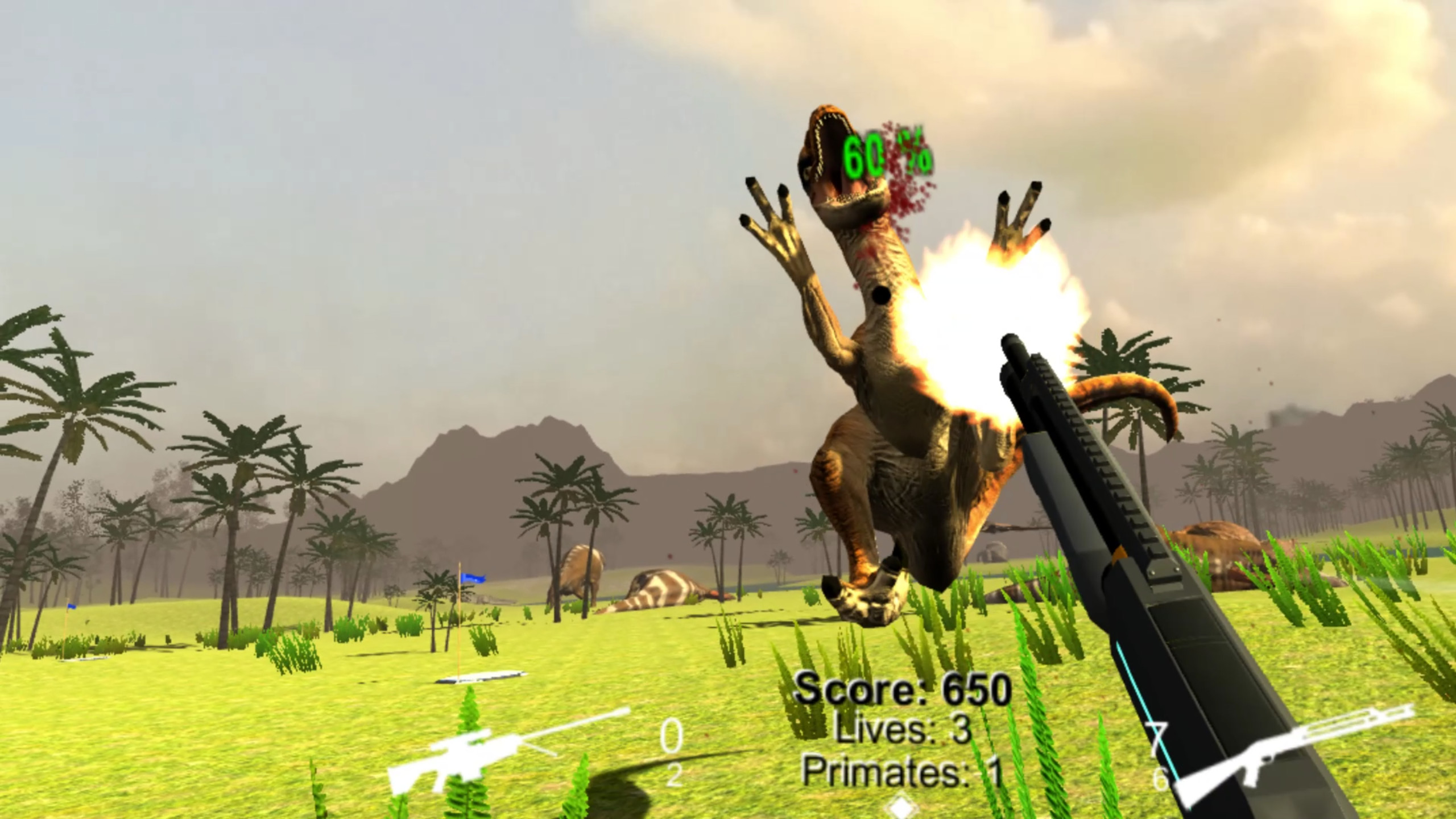 Dinosaur Hunting Patrol 3D Jurassic VR screenshot