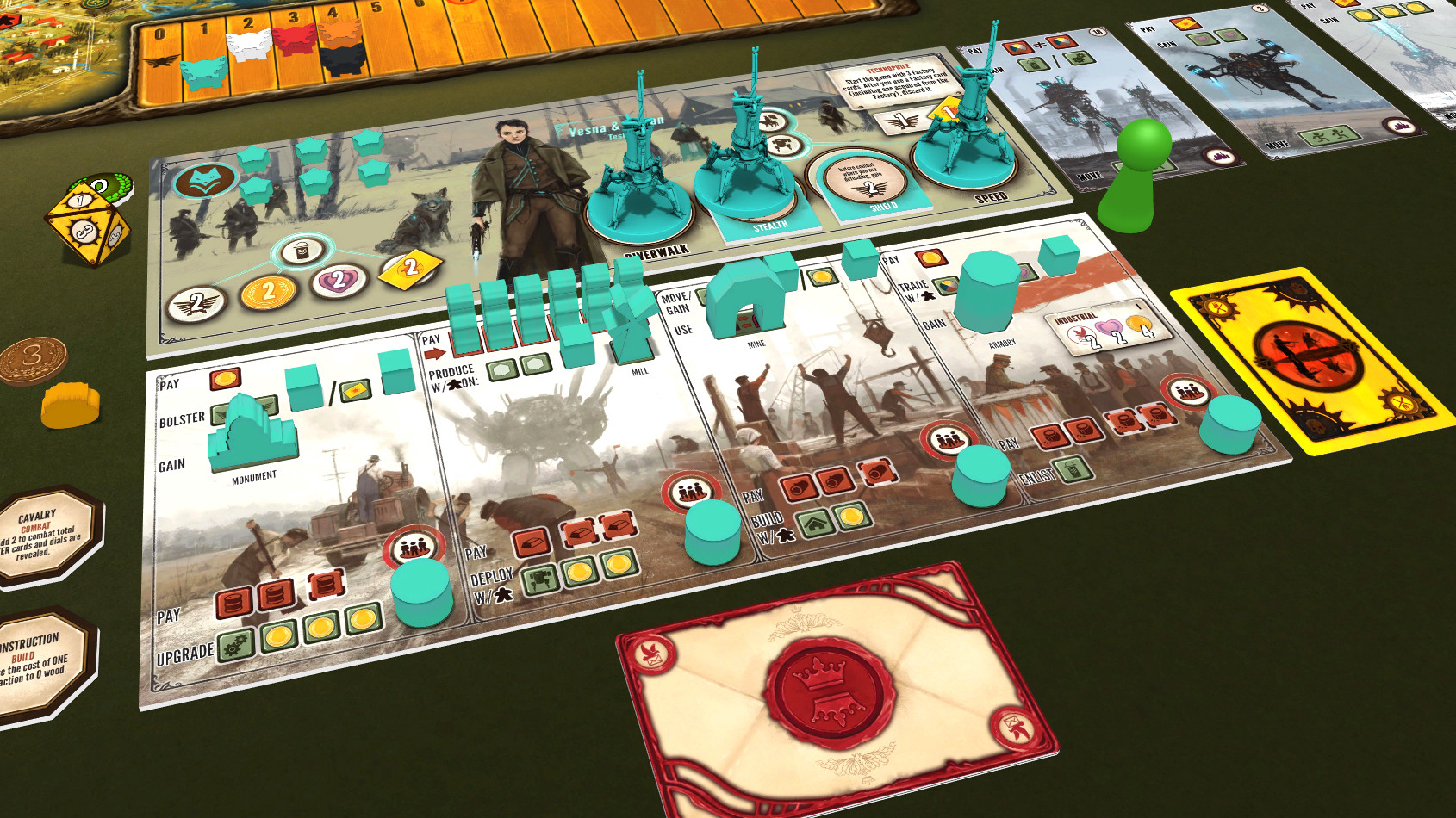 Tabletopia - Scythe: The Rise of Fenris screenshot