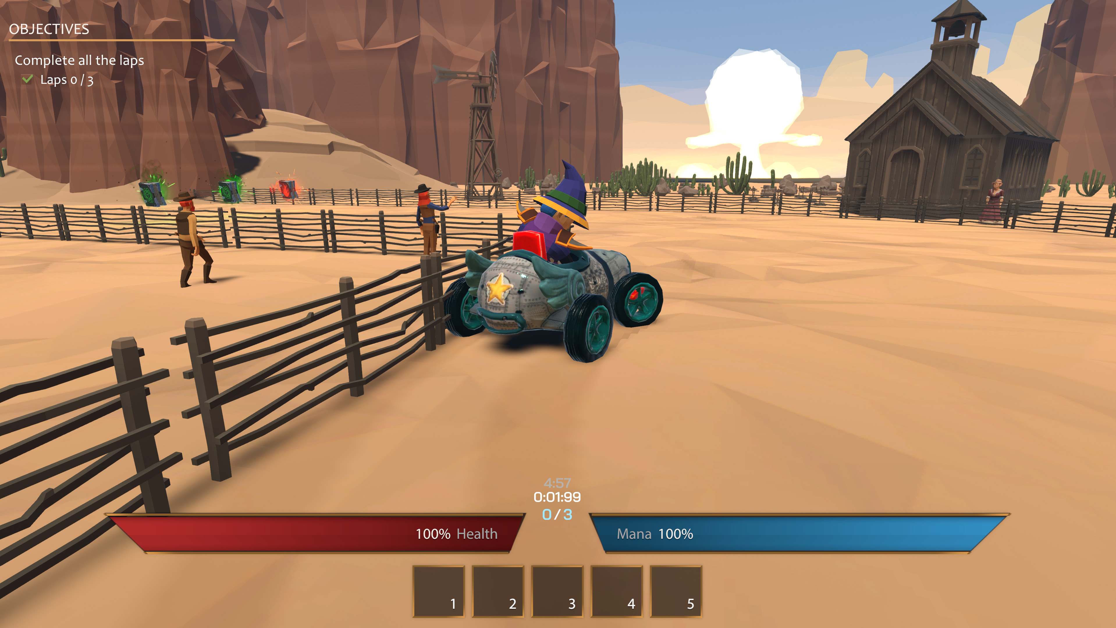 Spell Karts screenshot
