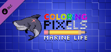 Coloring Pixels - Marine Life Pack