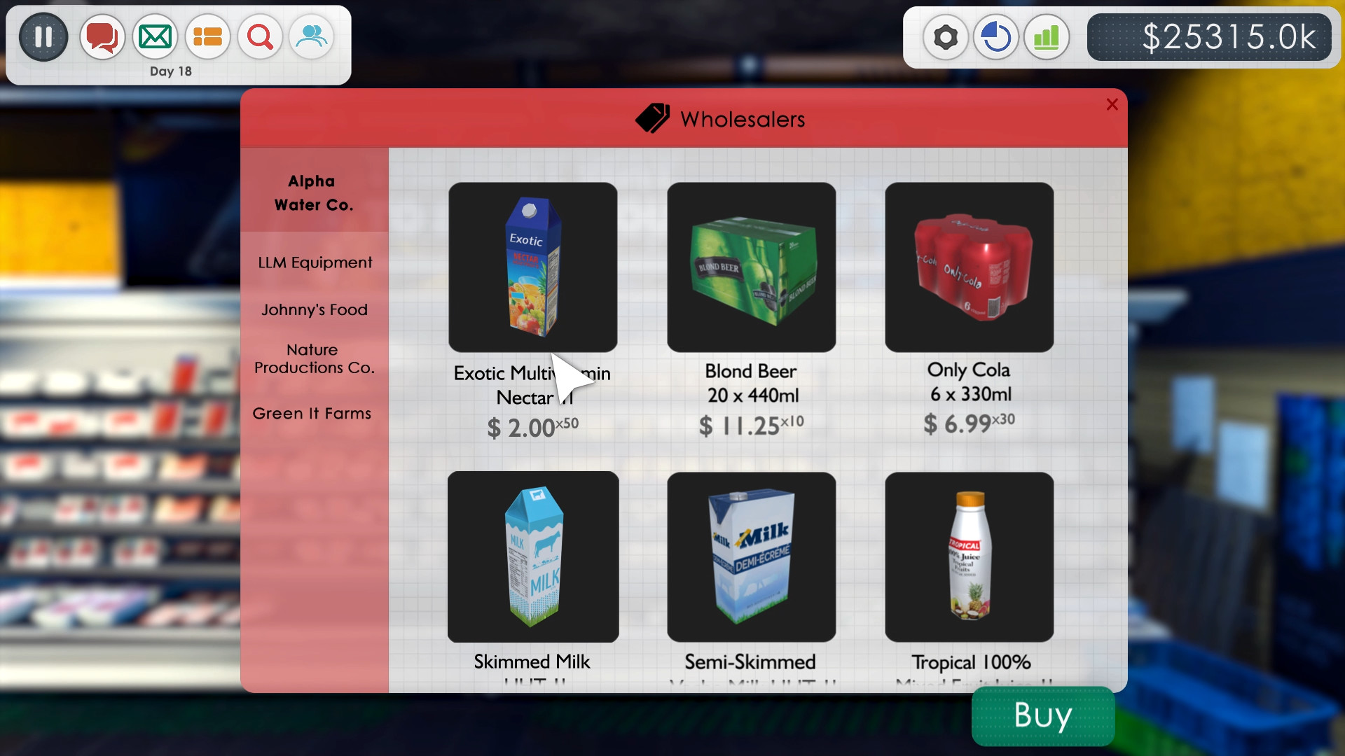 Supermarket Manager screenshot