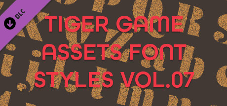 TIGER GAME ASSETS FONT STYLES VOL.07