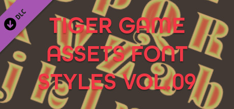 TIGER GAME ASSETS FONT STYLES VOL.09